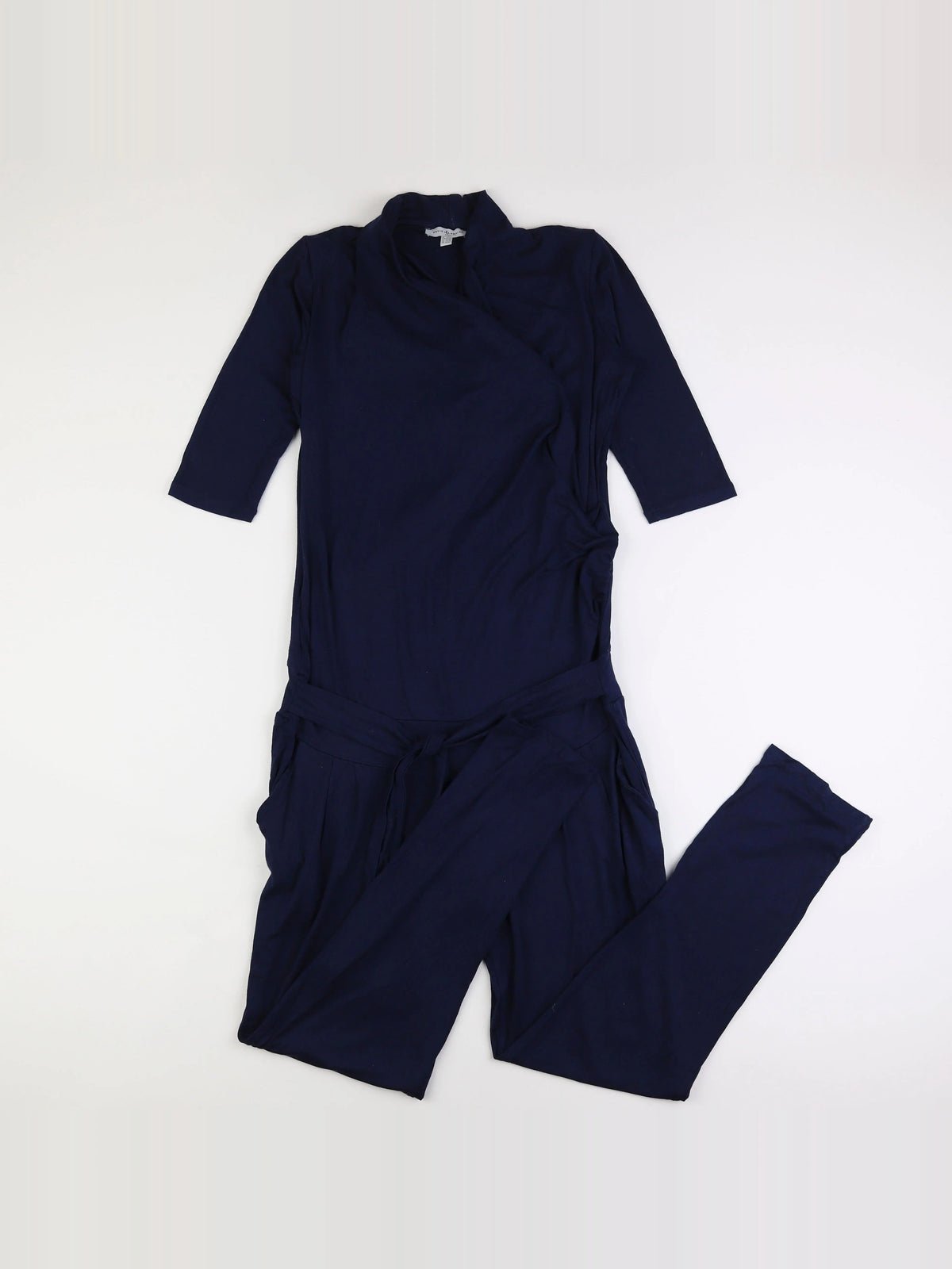 Envie de fraise - combinaison grossesse bleu - 40 à 42