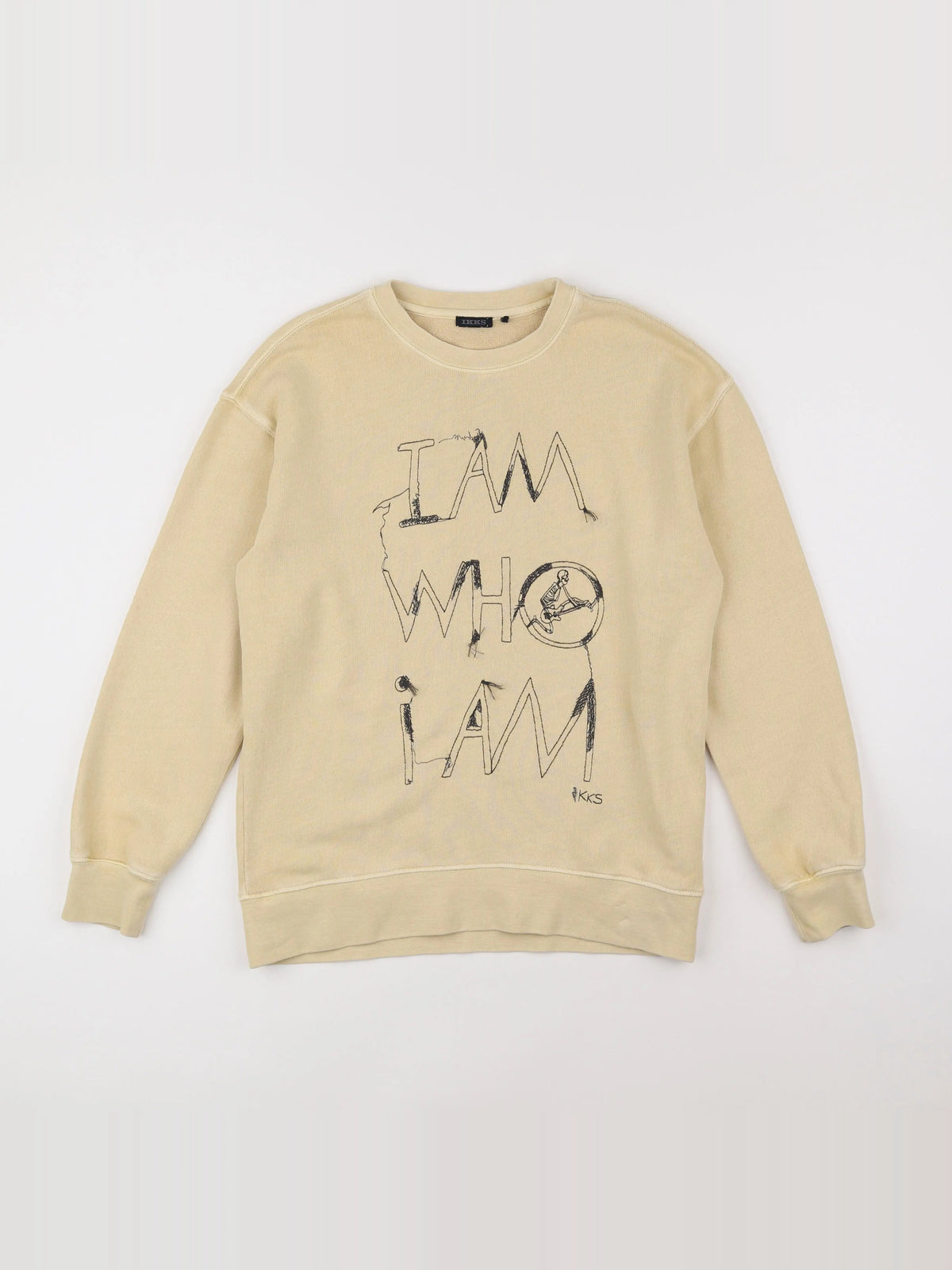 IKKS - sweat jaune - 12 ans