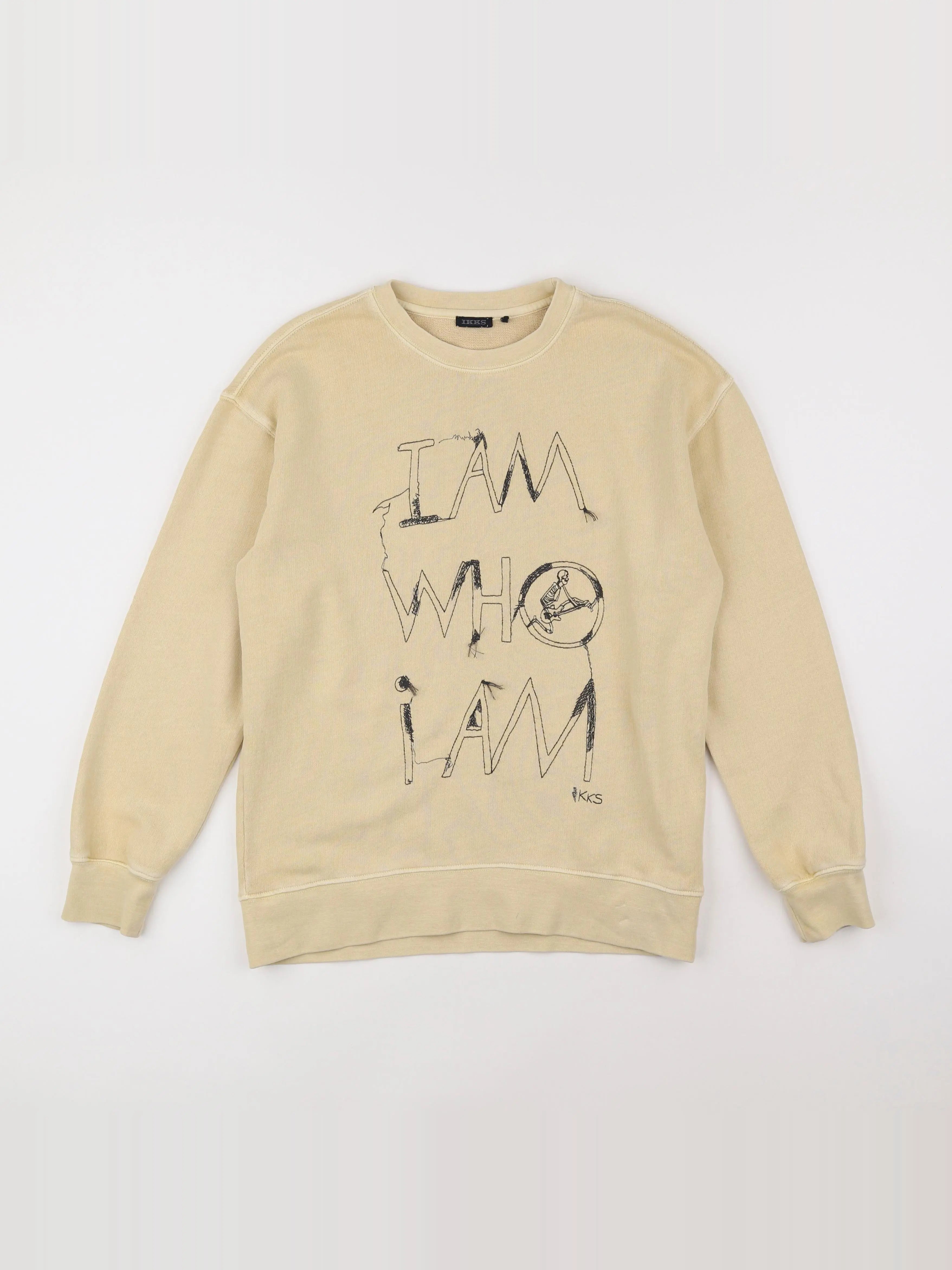 IKKS - sweat jaune - 12 ans