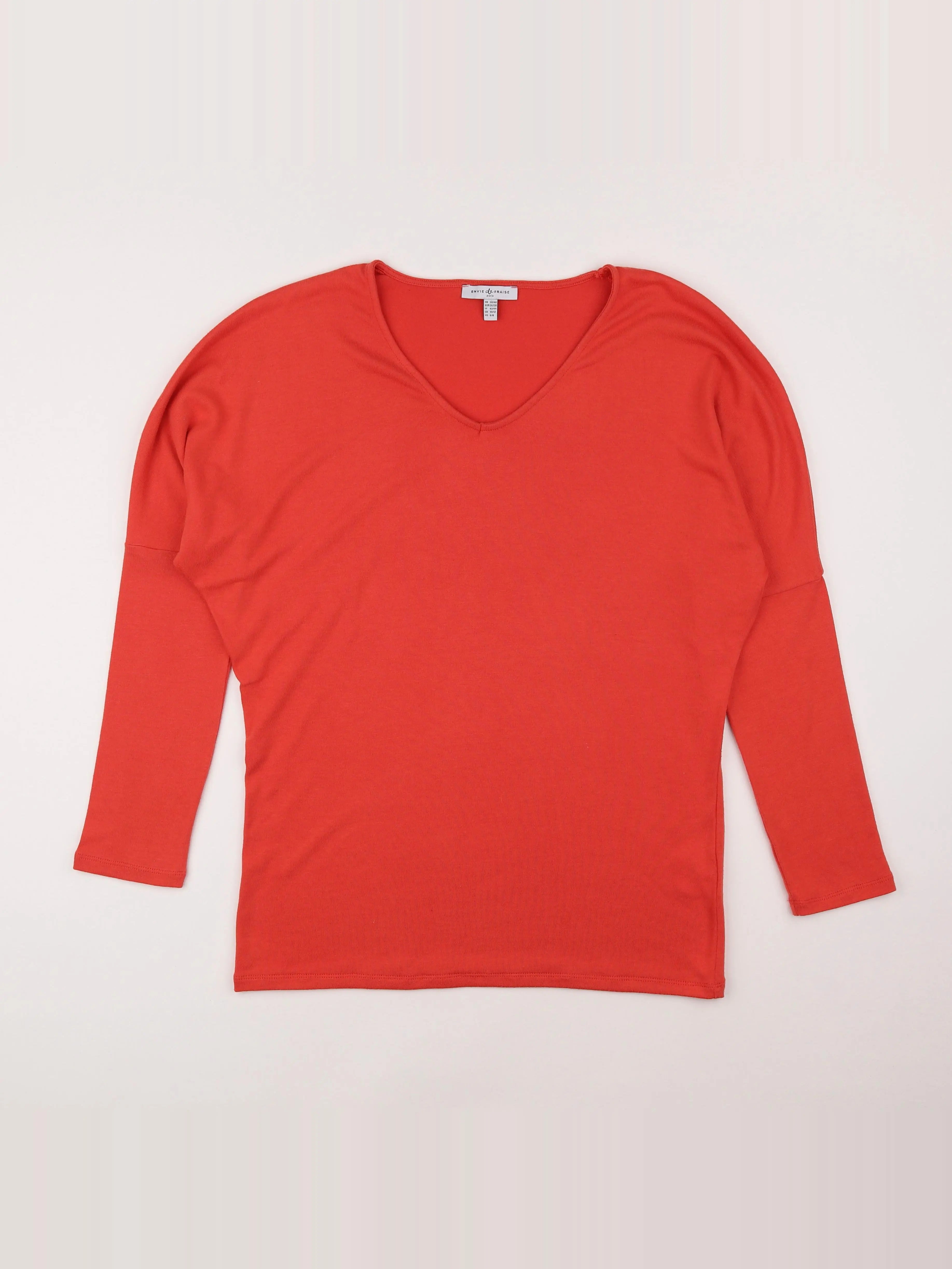 Envie de fraise - tee-shirt grossesse rouge - 38 à 40