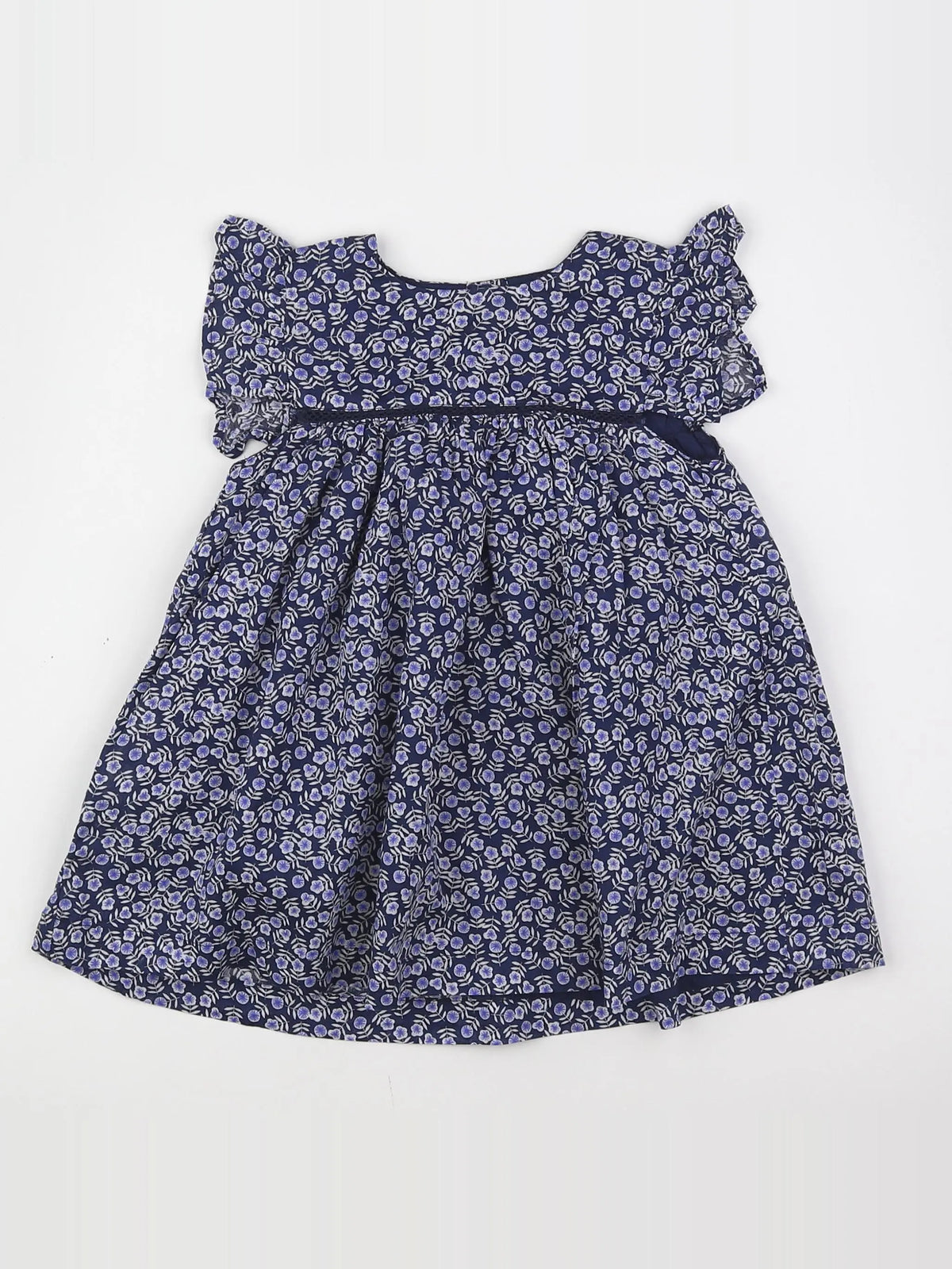 Boutchou - robe bleu - 12 mois