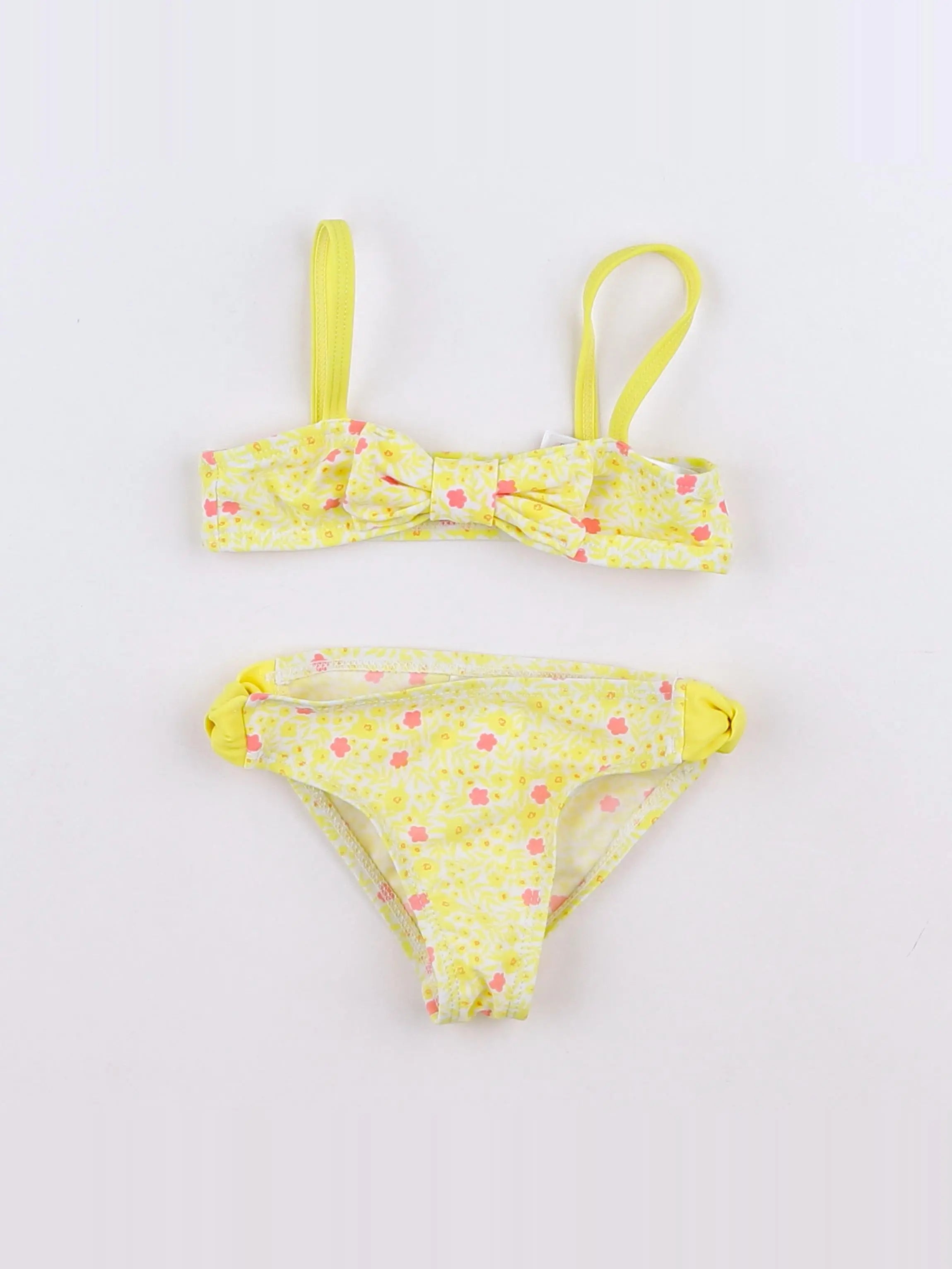 Vertbaudet - maillot de bain jaune - 2 ans