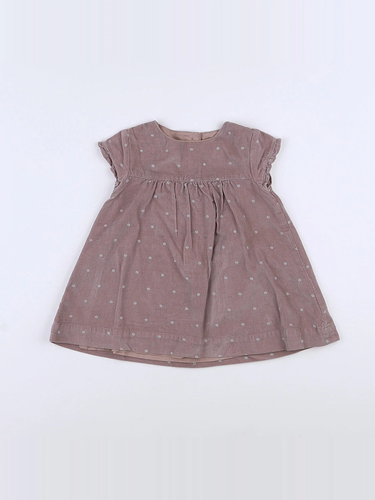 Cyrillus - robe violet - 9 mois