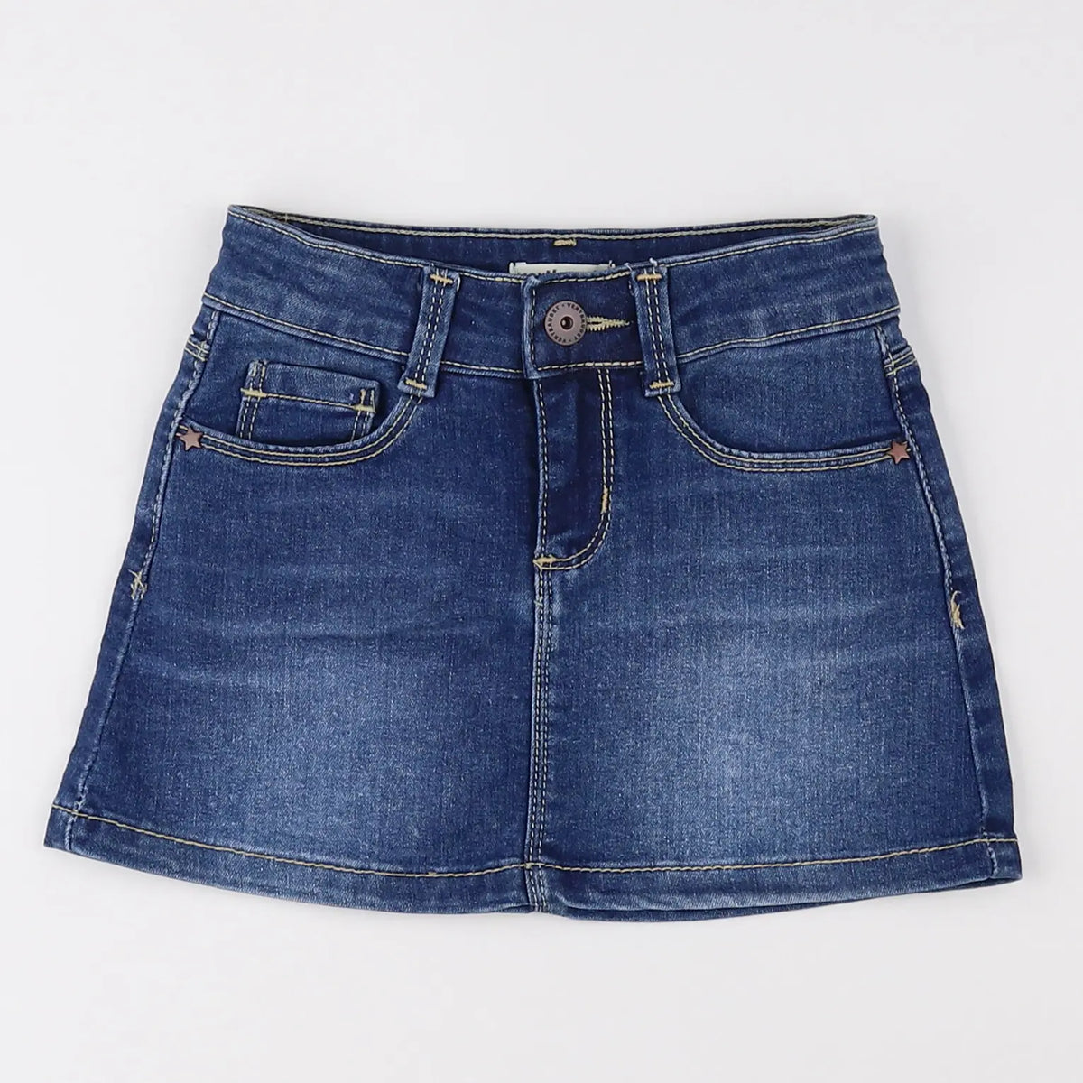 Vertbaudet - jupe bleu - 4 ans