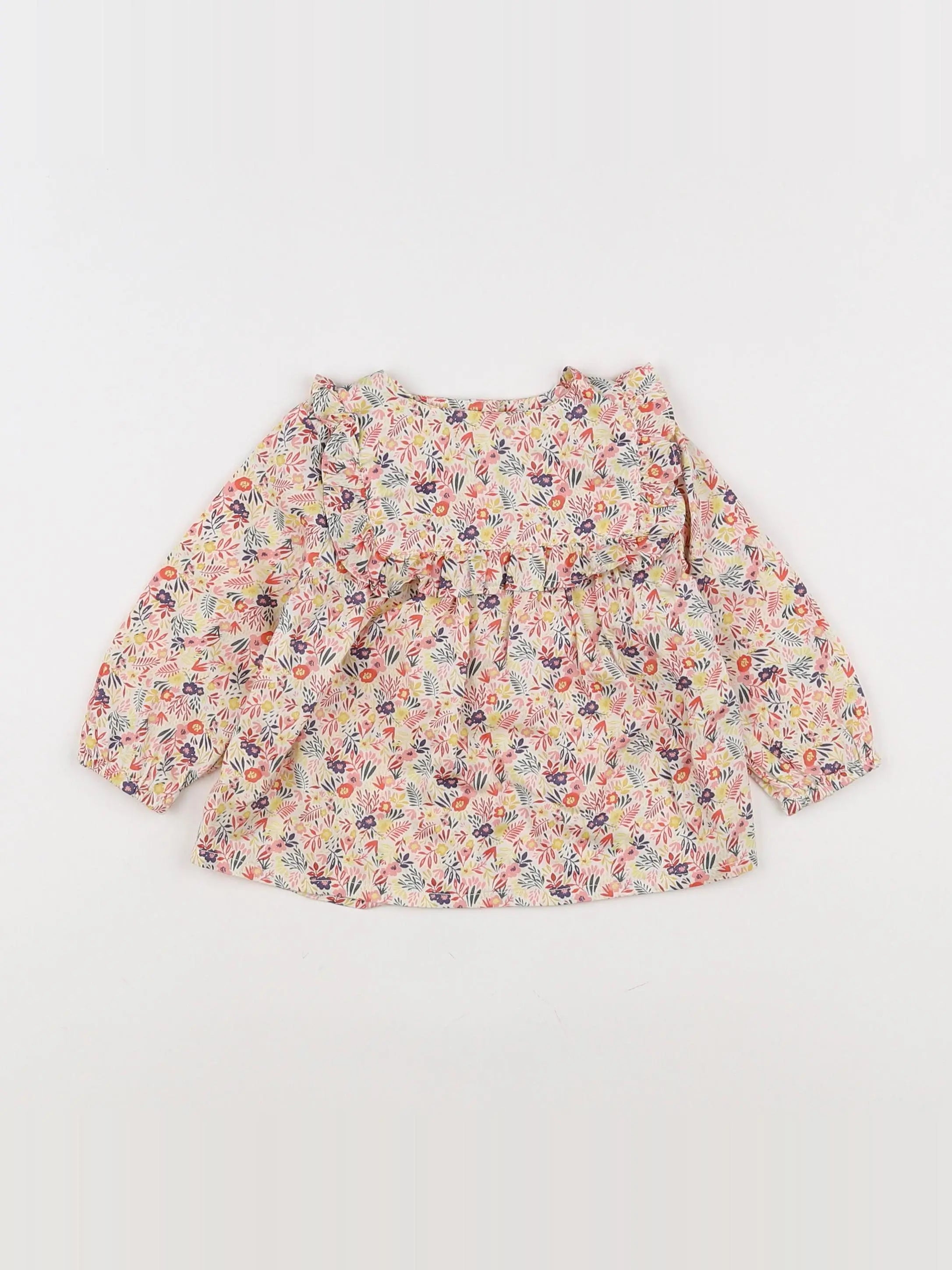 Tape à l'oeil - blouse multicolore - 6 mois