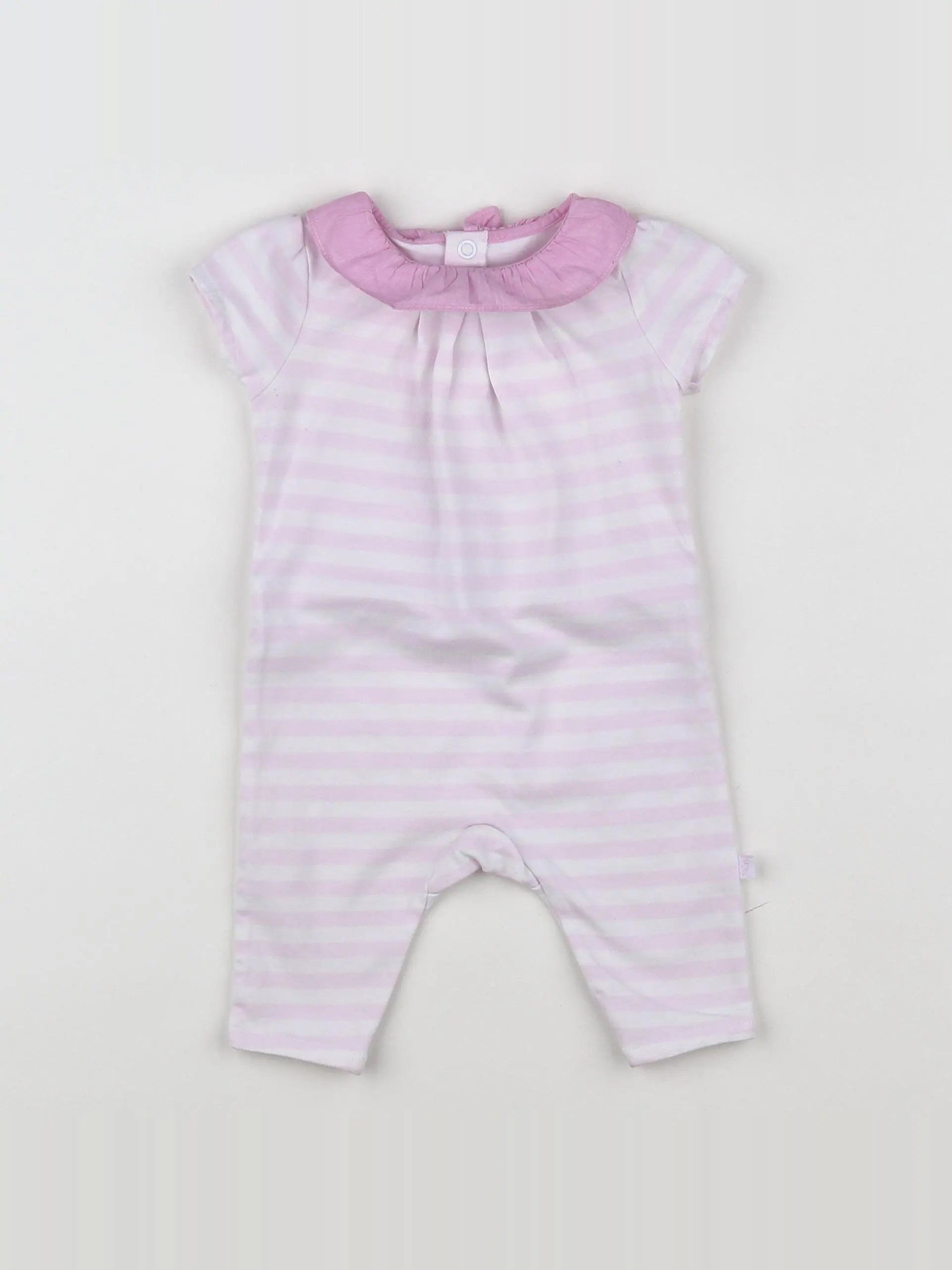 Jacadi - combinaison rose - 3 mois