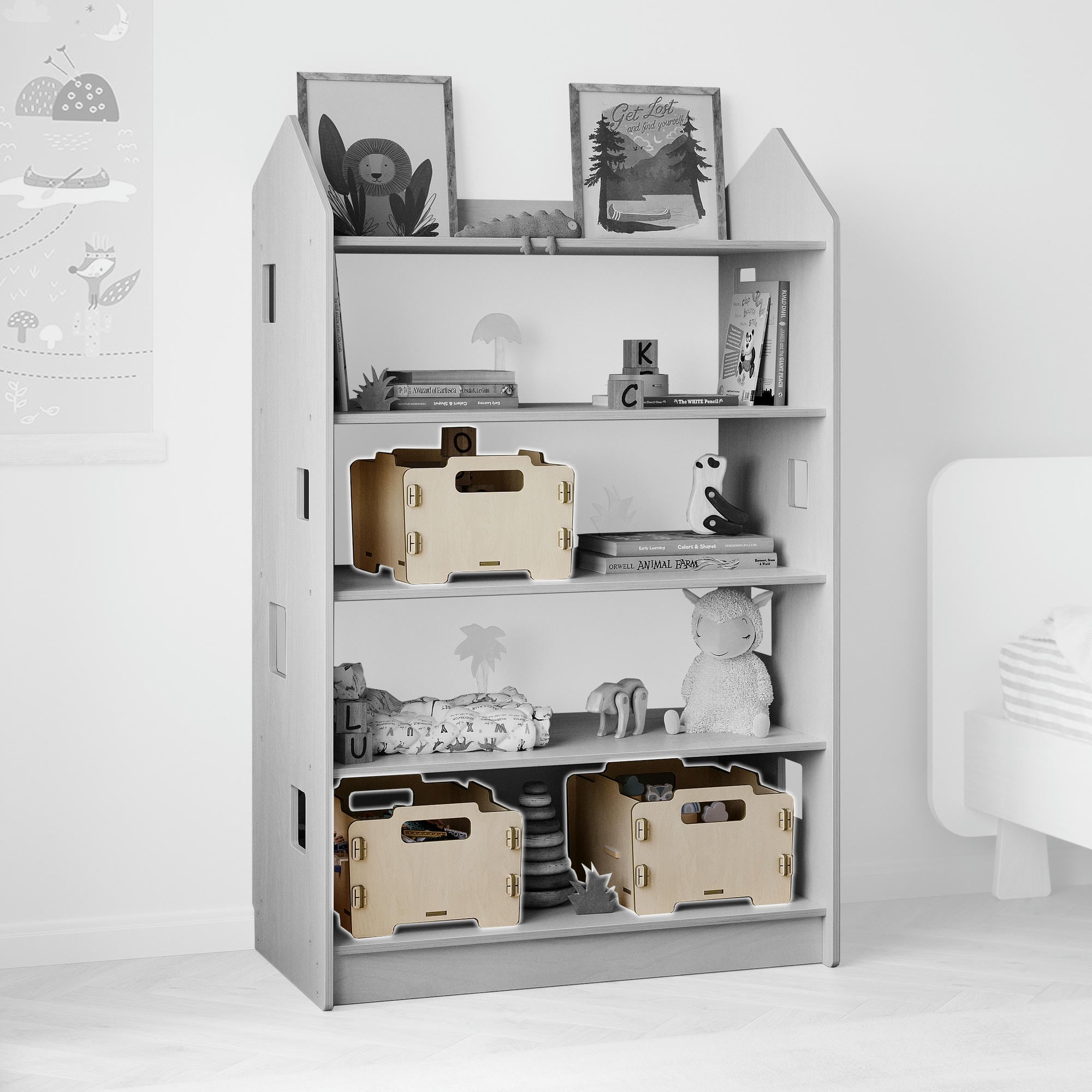 Boîte de rangement pour jouets