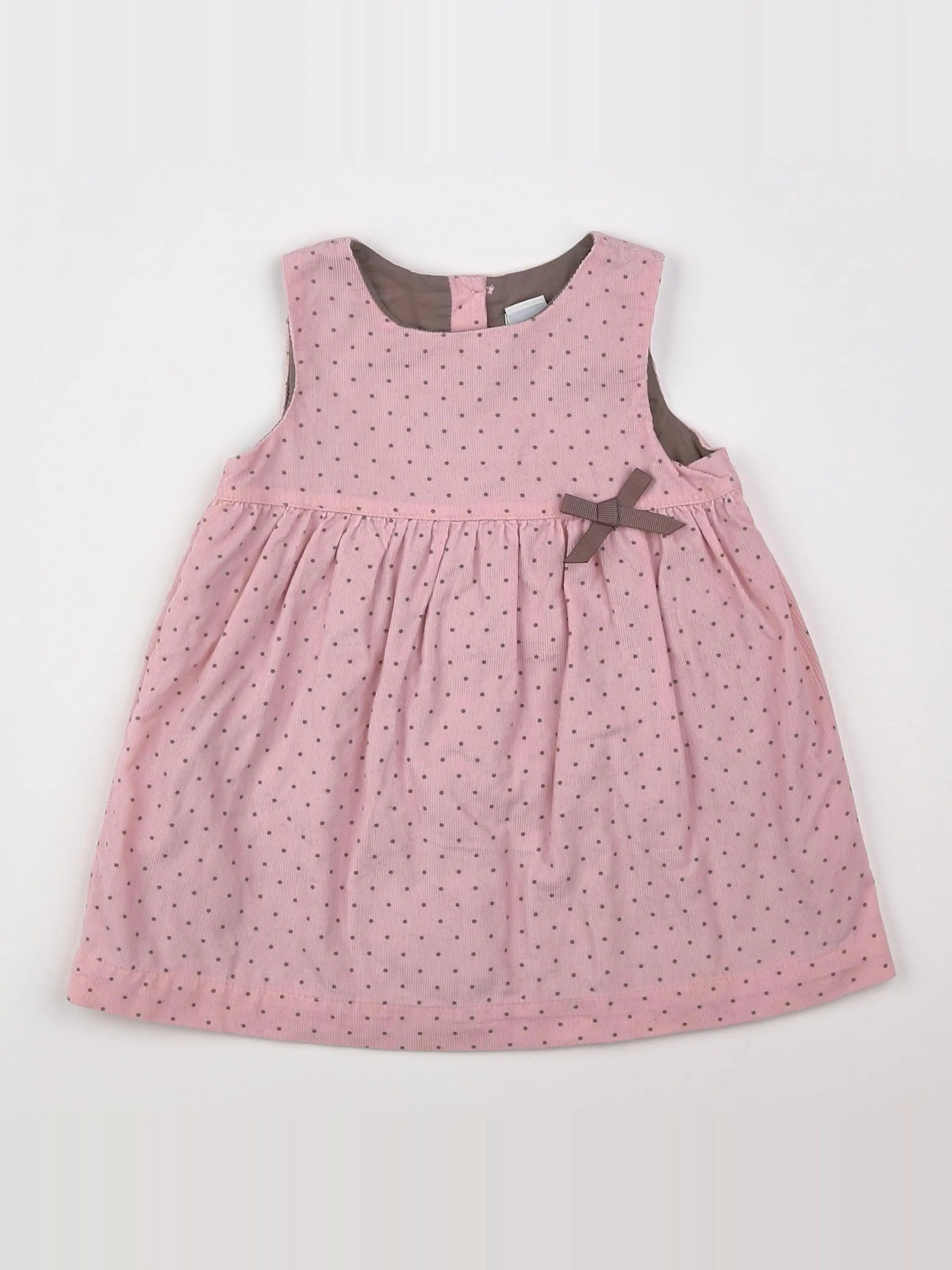 Cyrillus - robe rose - 12 mois