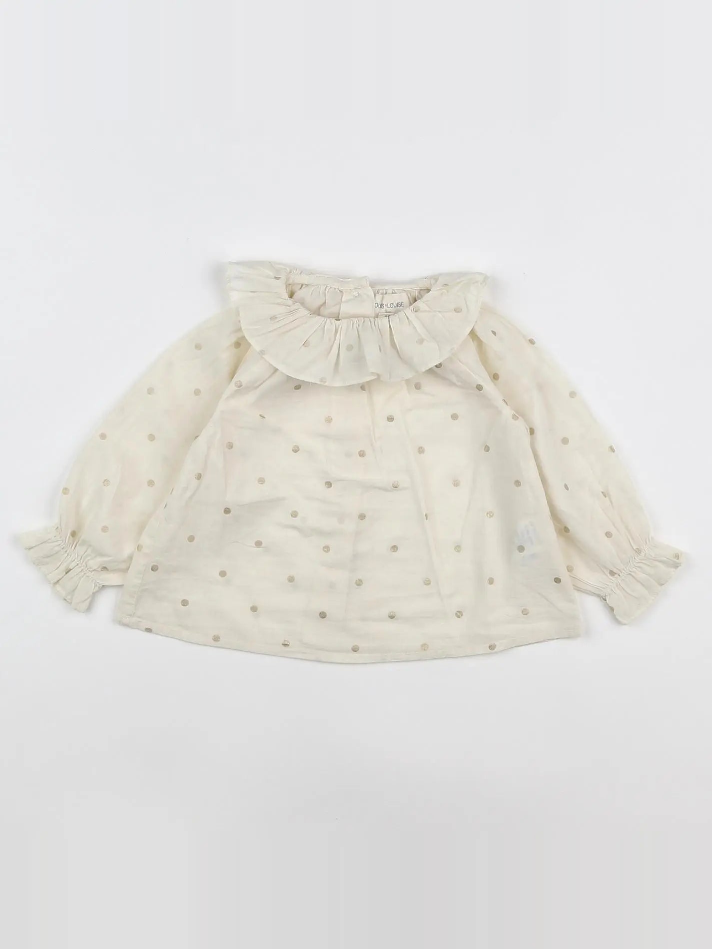 Louis Louise - blouse beige - 12 mois