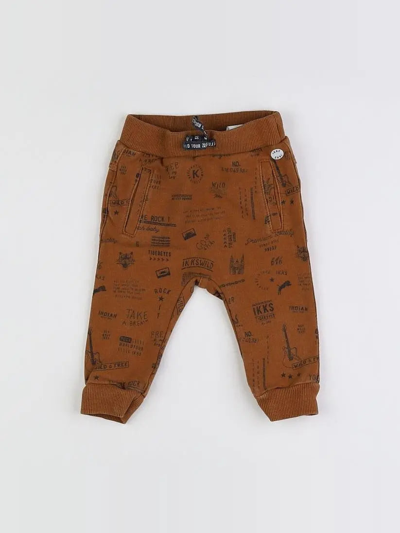 IKKS - jogging marron - 6 mois