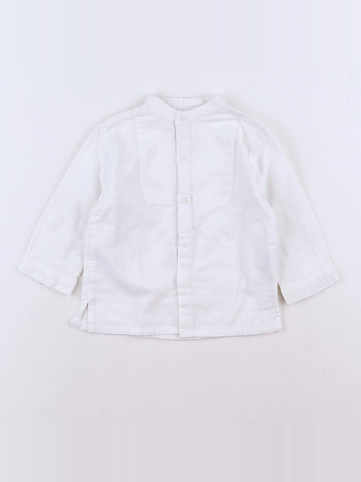 Boutchou - chemise blanc - 12 mois