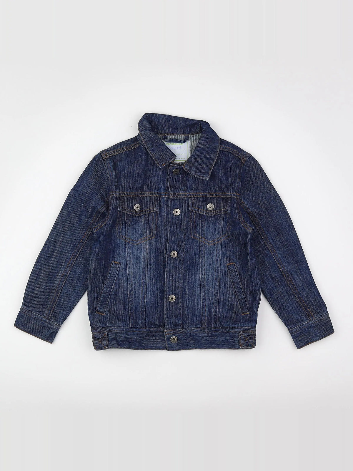 Vertbaudet - veste bleu - 6 ans