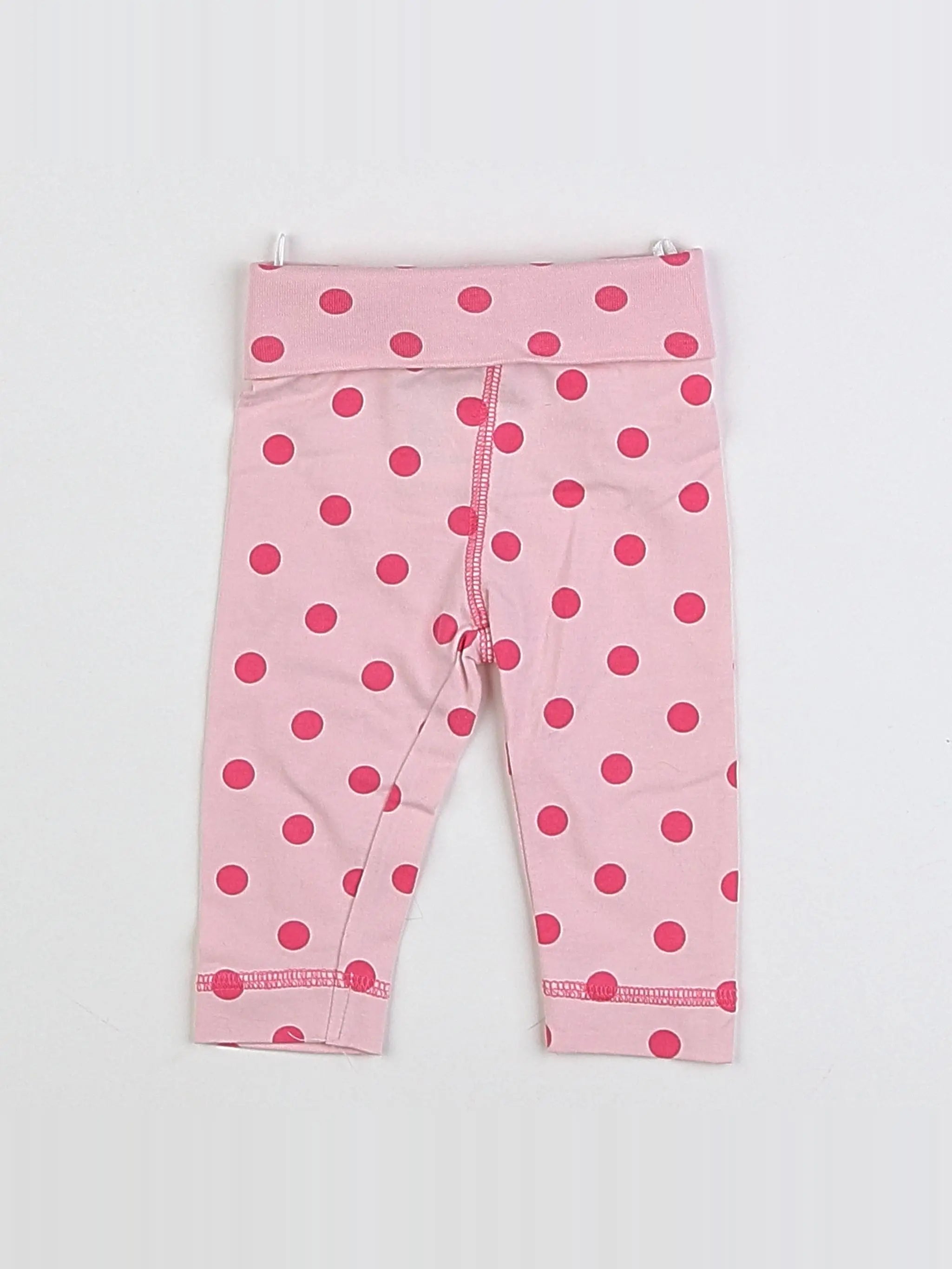 H&M - legging rose - 3 mois