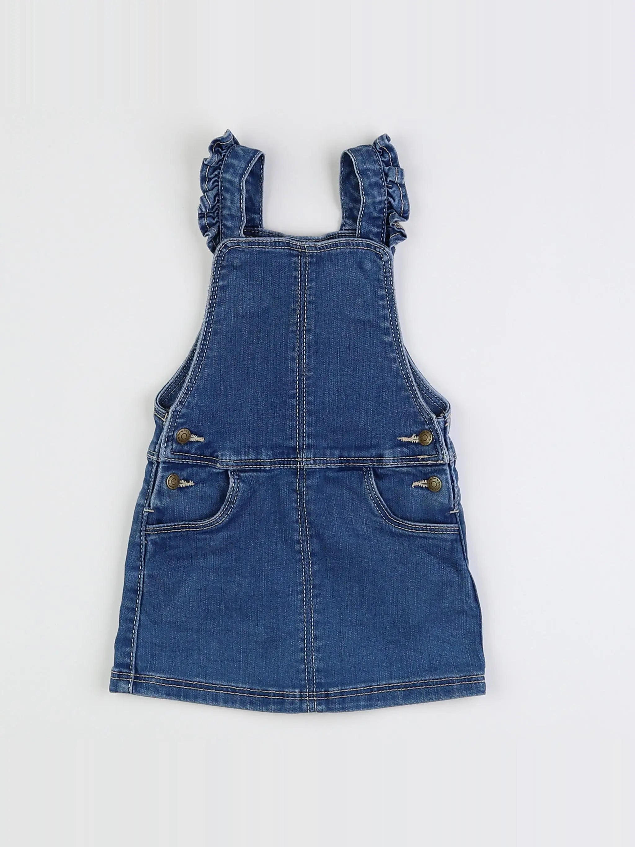 Tape à l'oeil - robe bleu - 12 mois
