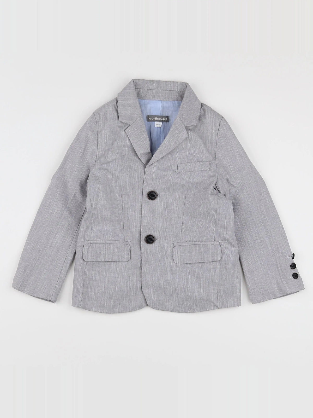 Vertbaudet - veste gris - 3 ans