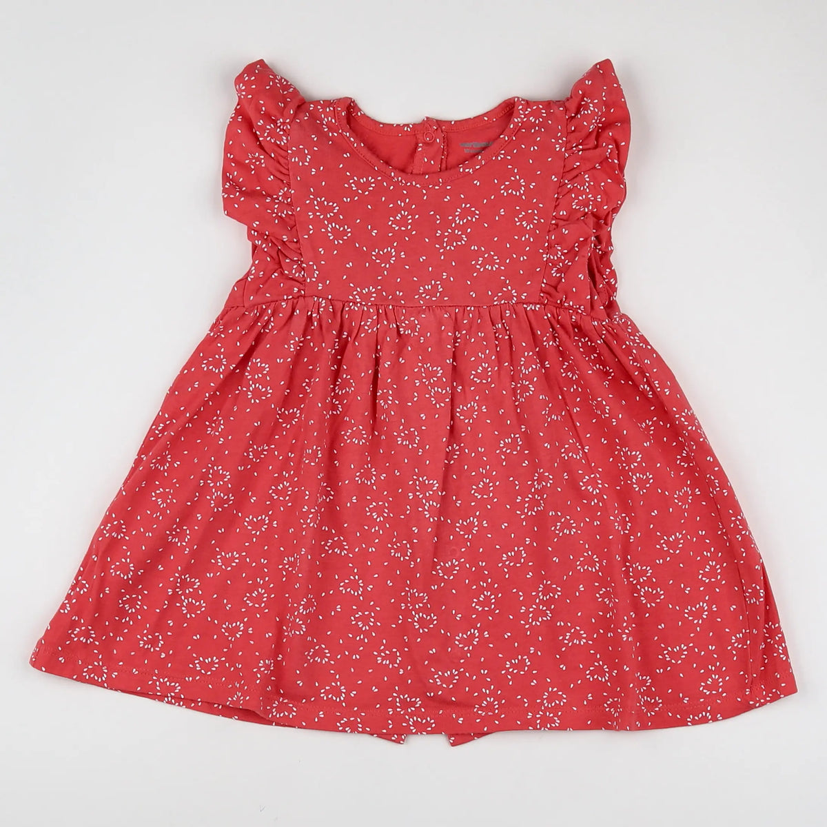 Vertbaudet - robe rouge - 18 mois