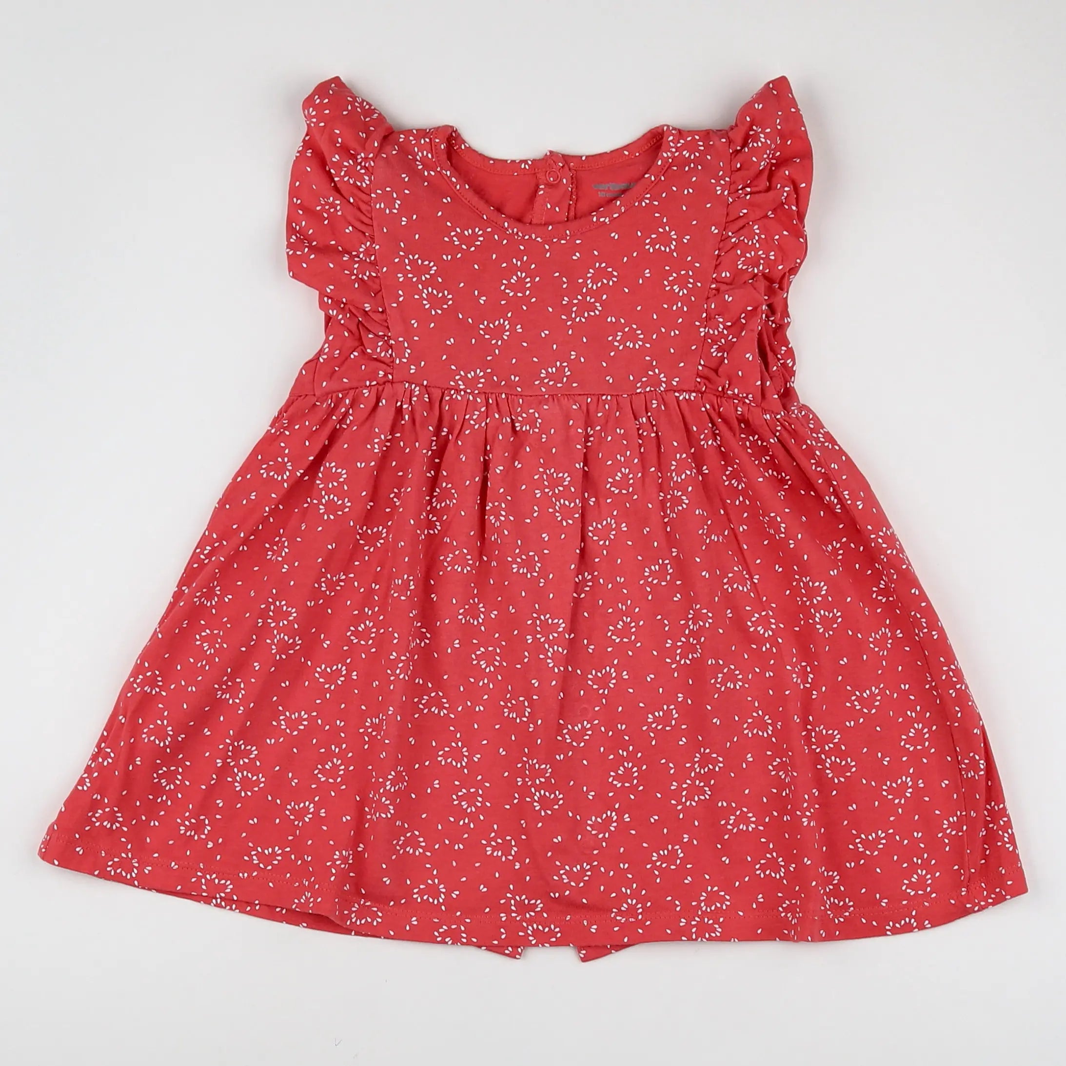 Vertbaudet - robe rouge - 18 mois
