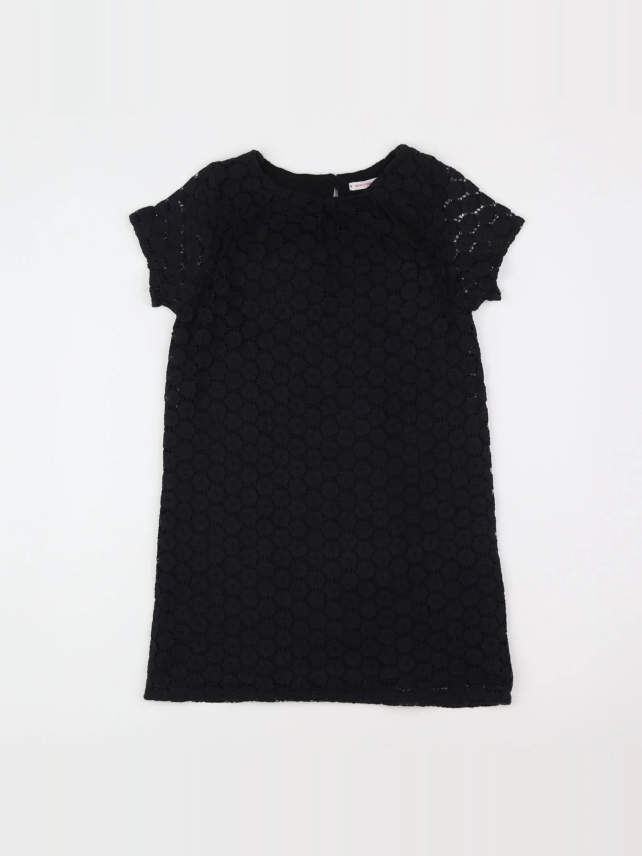 Monoprix - robe noir - 6 ans