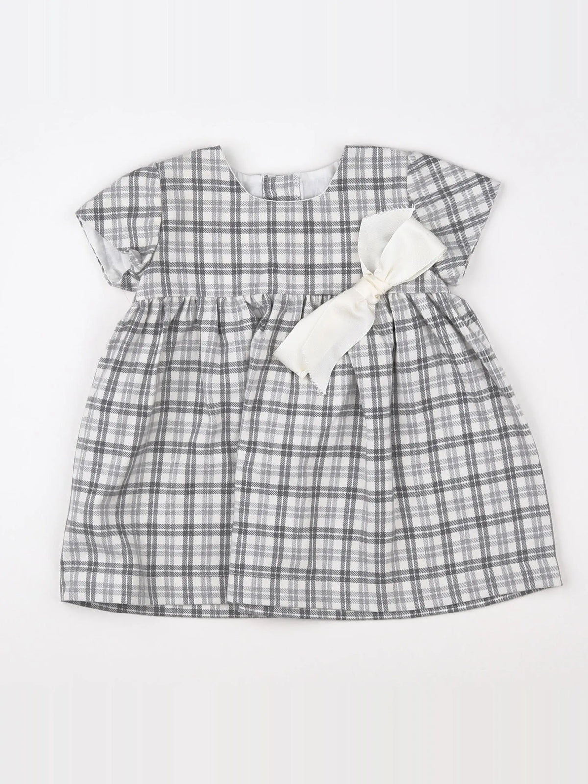 Lola Palacios - robe gris - 12 mois