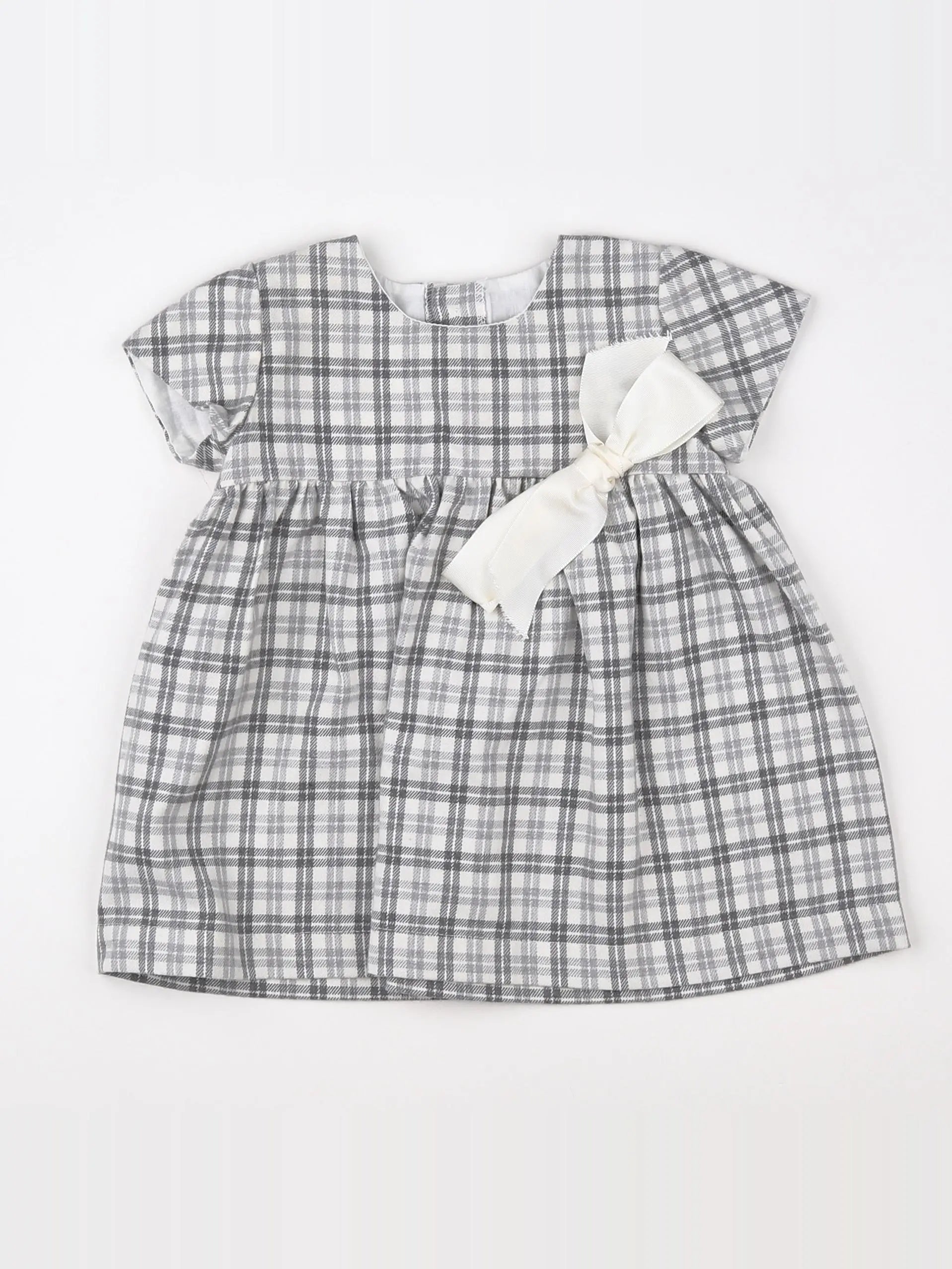 Lola Palacios - robe gris - 12 mois