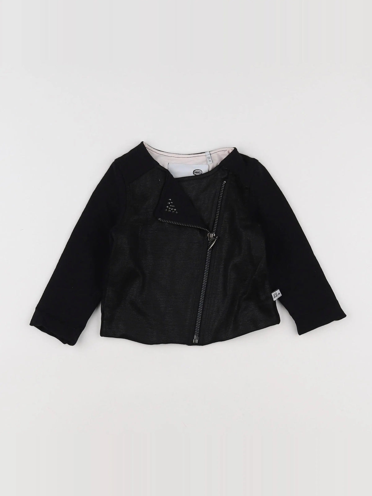 IKKS - veste noir - 12 mois