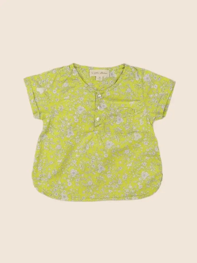 La Petite Collection - blouse jaune - 12 mois