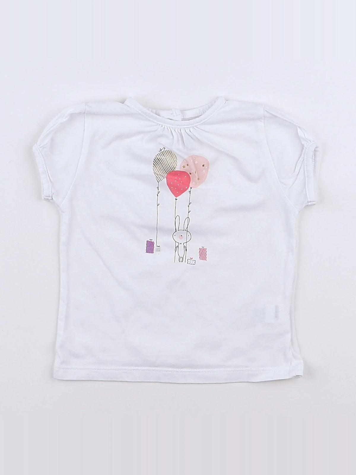 Cadet Rousselle - tee-shirt blanc - 6 mois