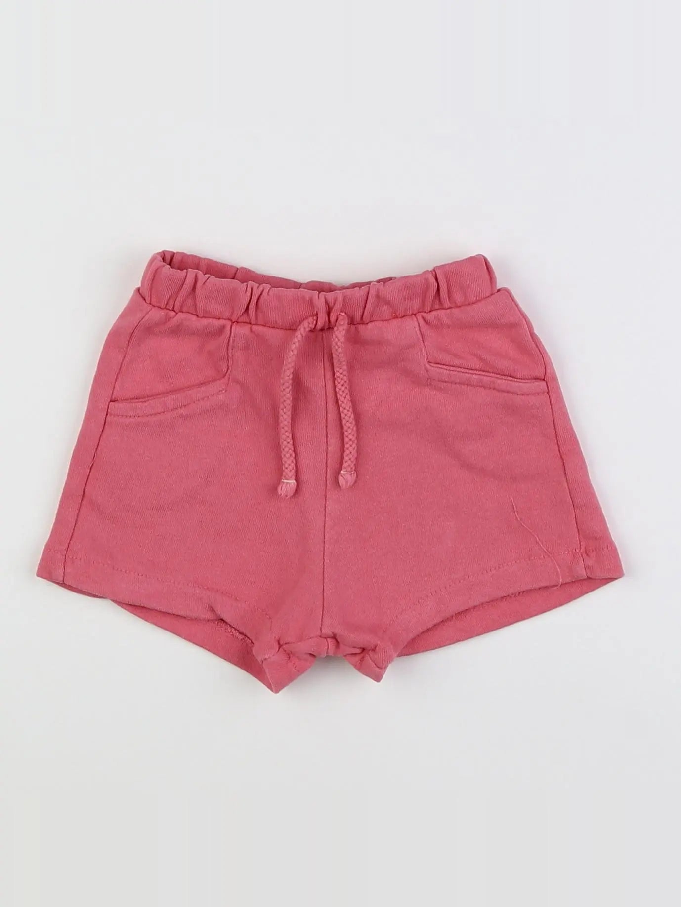 Zara - short rose - 9/12 mois