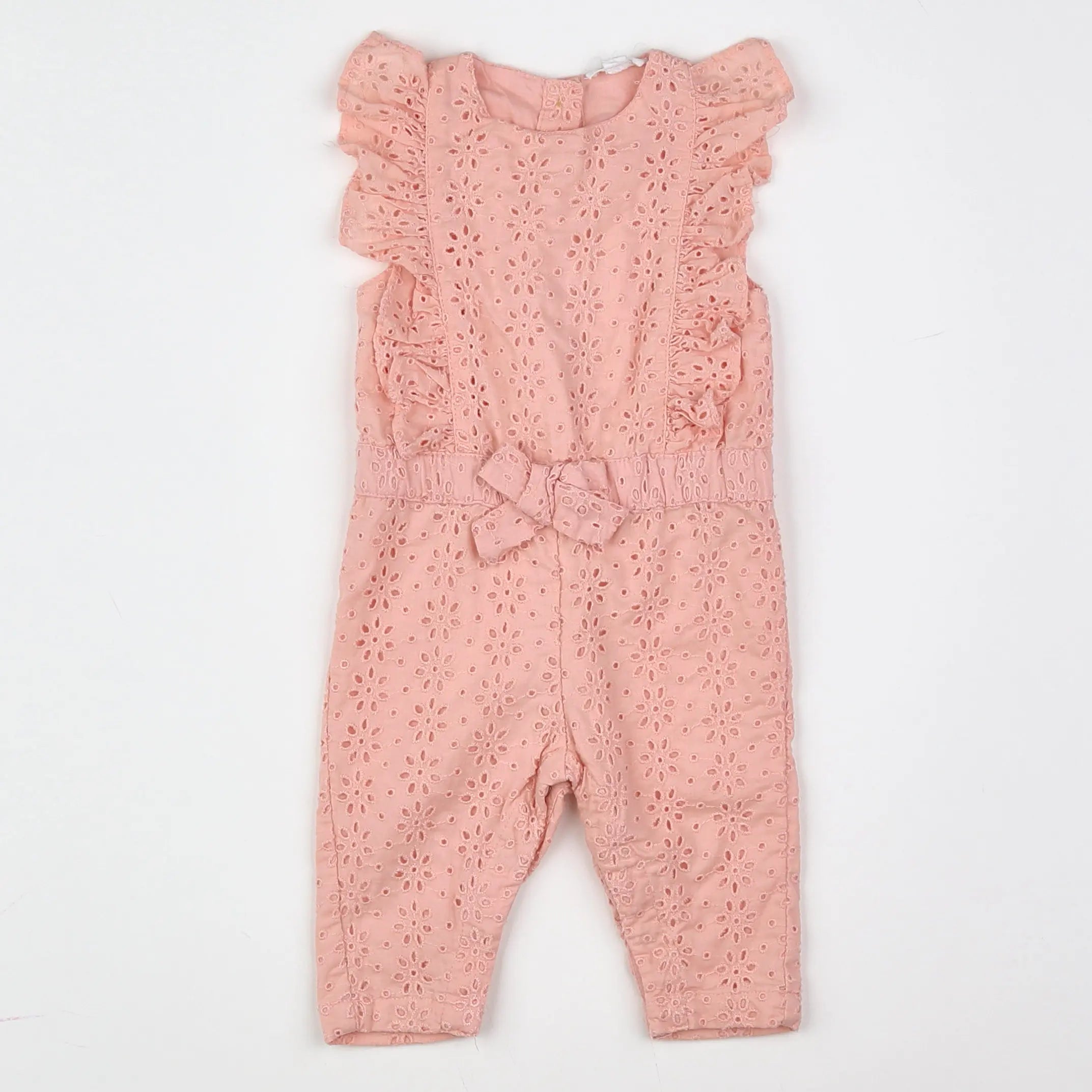 Vertbaudet - combinaison rose - 3 mois