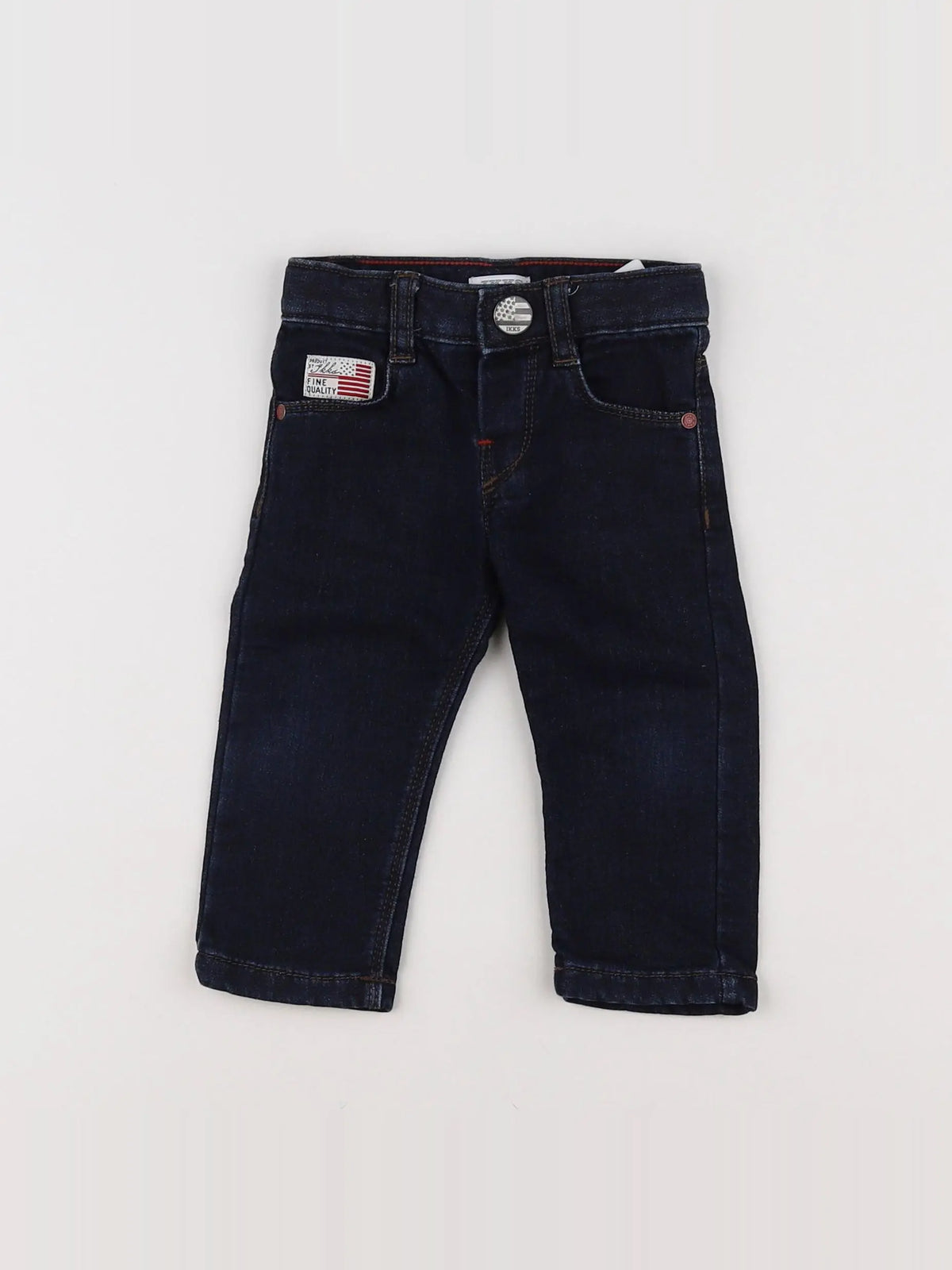 IKKS - jean bleu - 6 mois