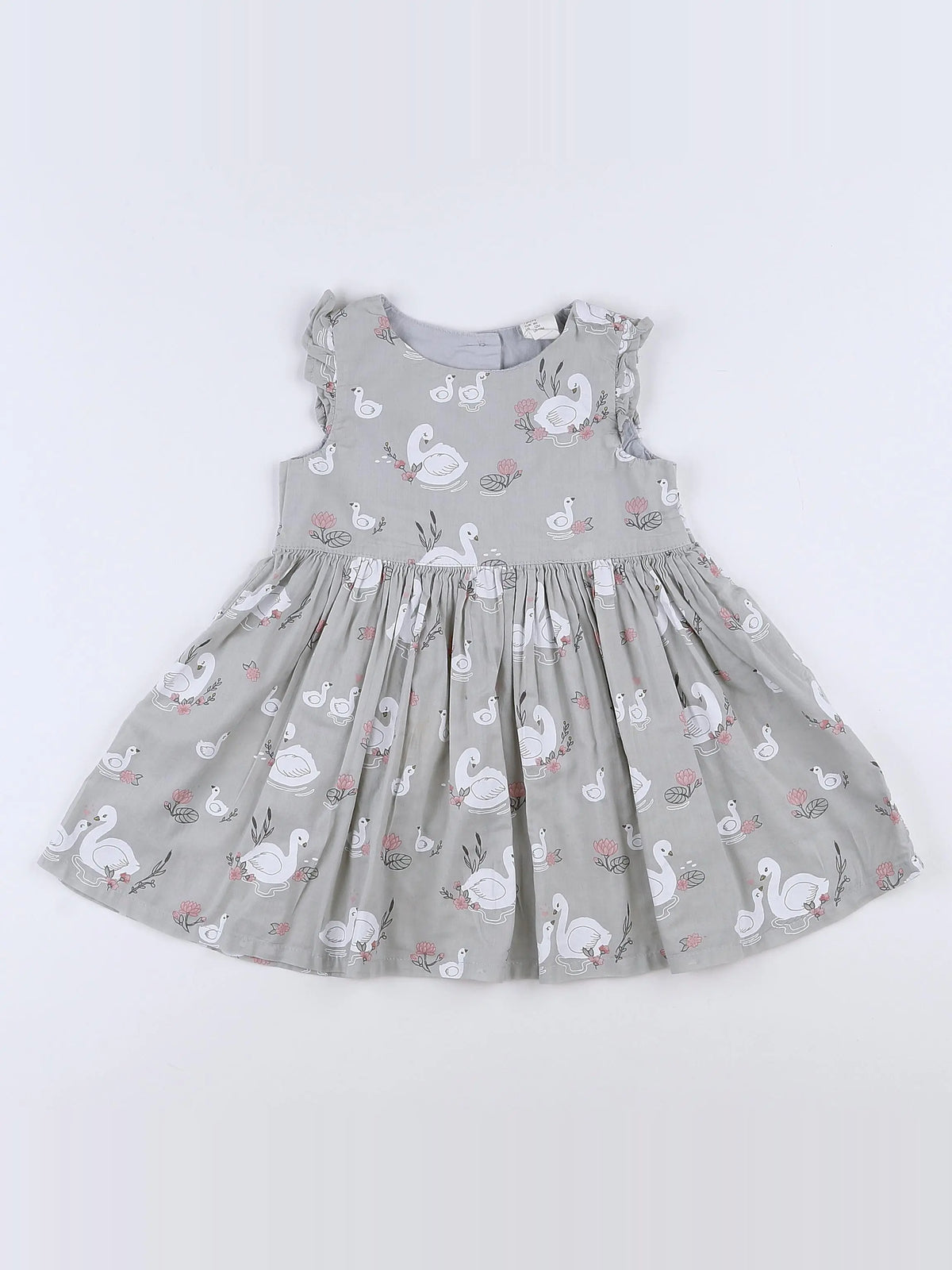 H&M - robe gris - 9/12 mois