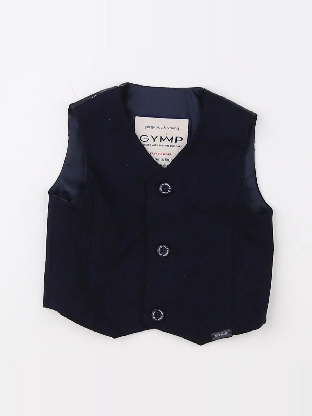 Gymp - gilet bleu - 3 mois