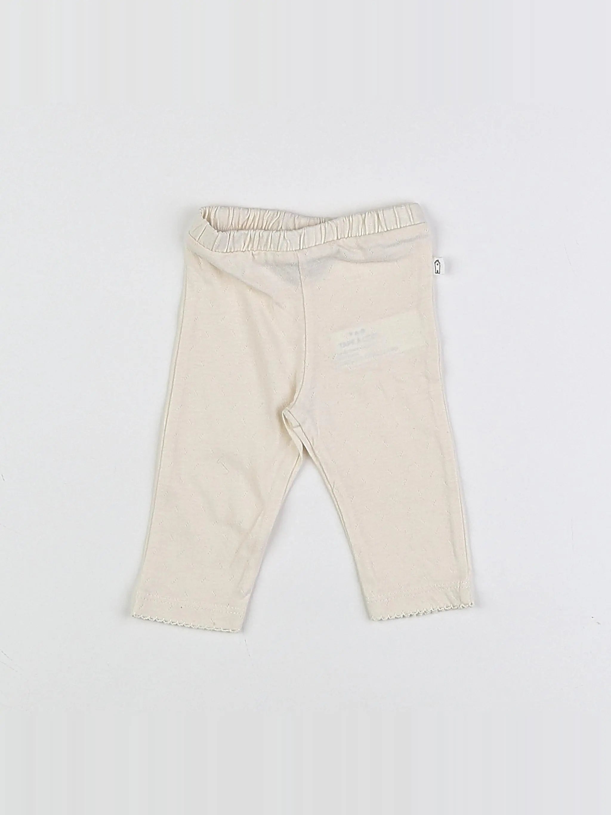 Tape à l'oeil - legging beige - 3 mois