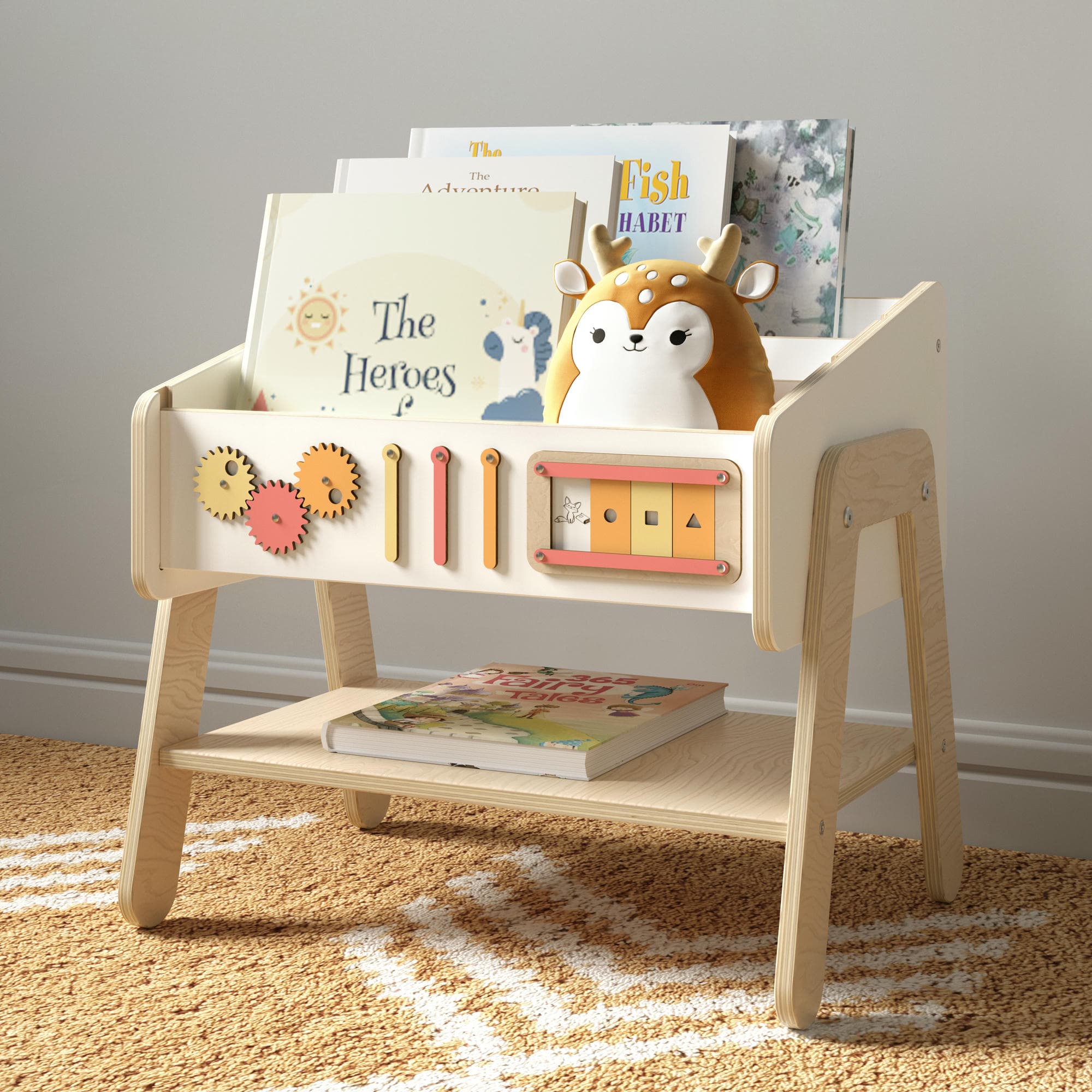 Bibliothèque enfant / Siège LILU
