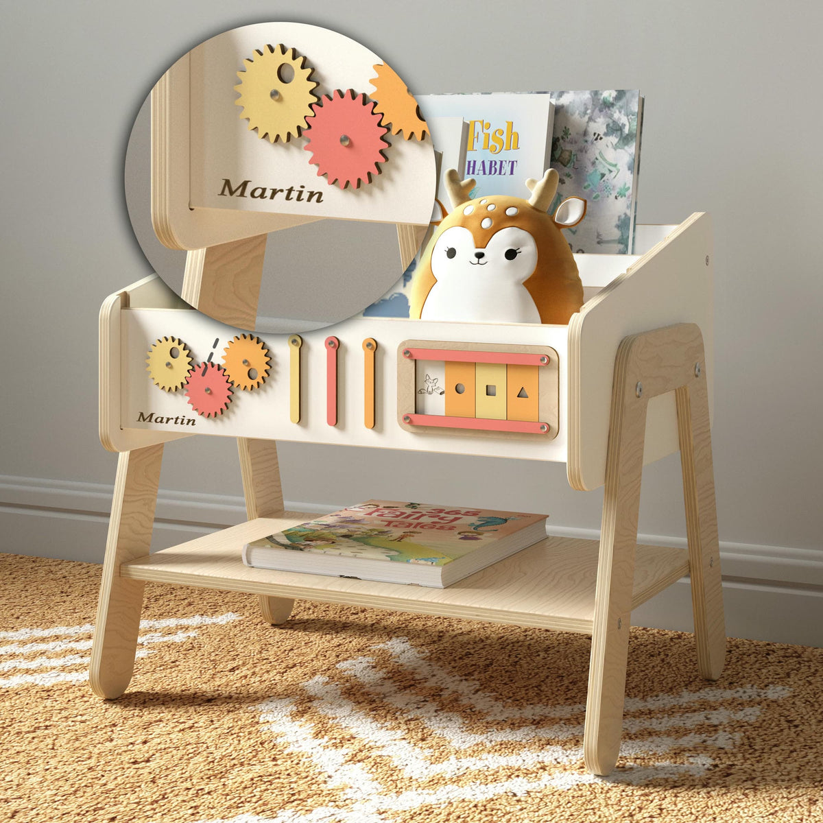 Bibliothèque enfant / Siège LILU