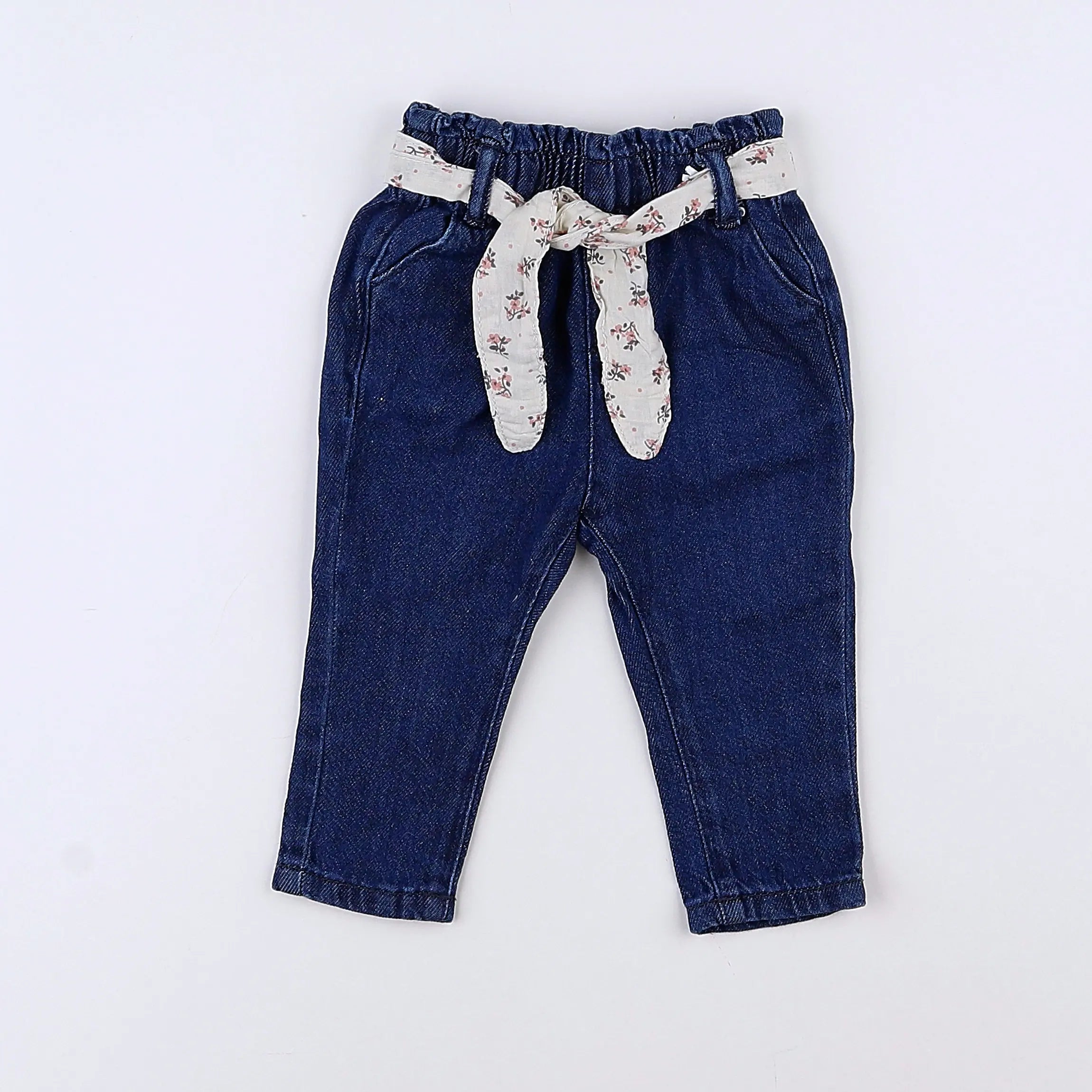 Vertbaudet - jean bleu - 6 mois