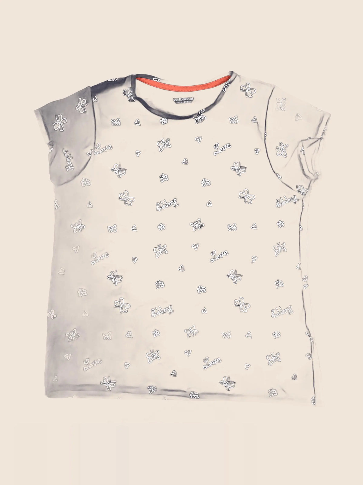 Vertbaudet - tee-shirt bleu - 10 ans