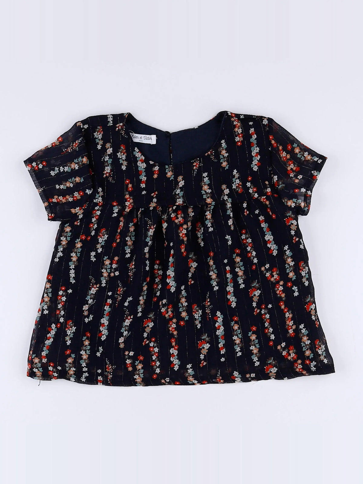 Eden & Victor - blouse noir - 18 mois