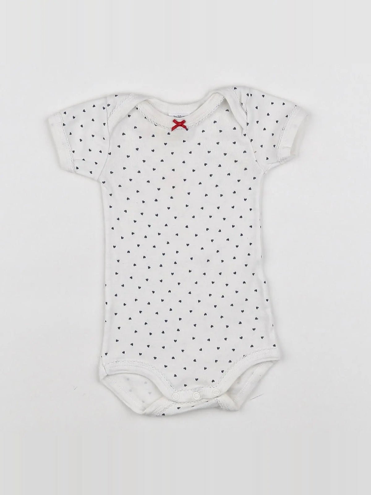 Petit Bateau - body blanc - 3 mois