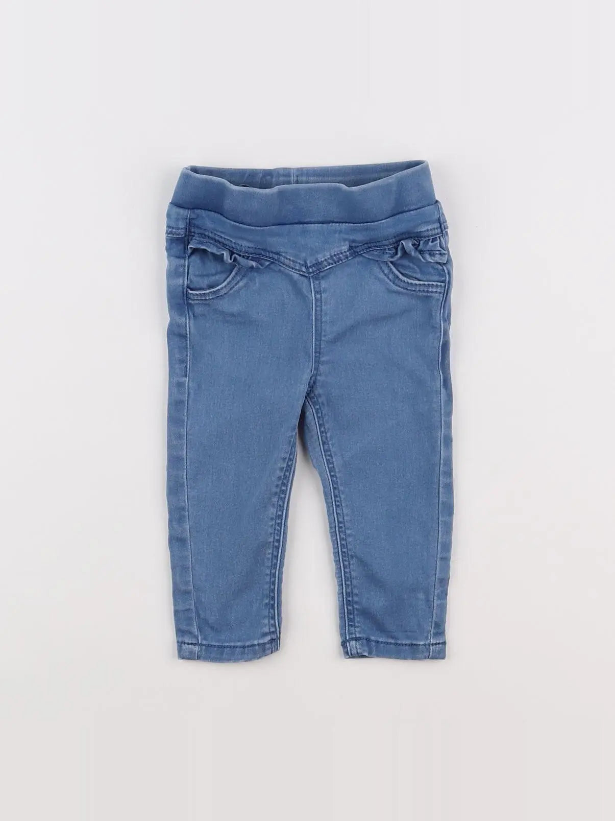 Tape à l'oeil - jegging bleu - 9 mois