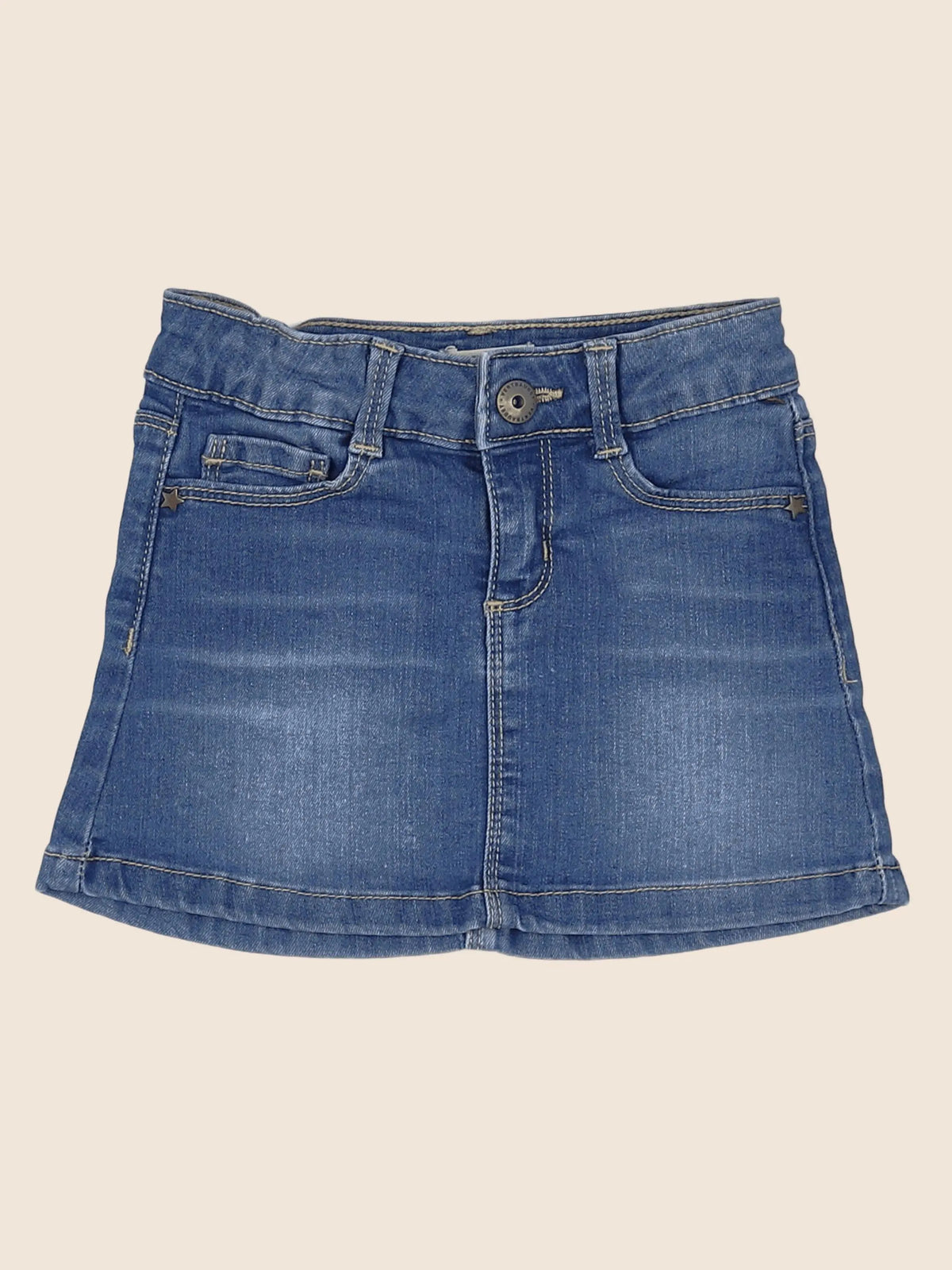 Vertbaudet - jupe bleu - 3 ans
