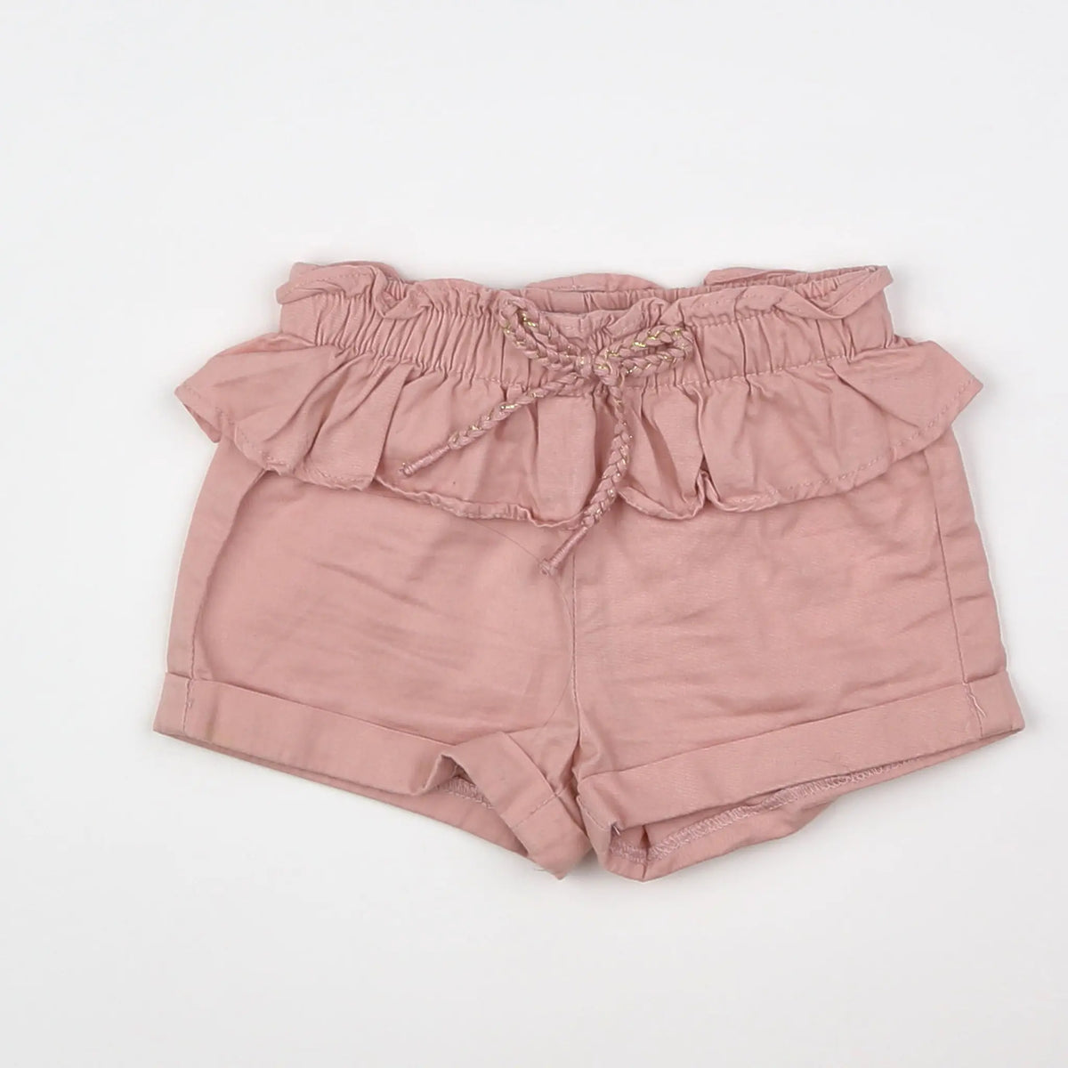 Vertbaudet - short rose - 9 mois