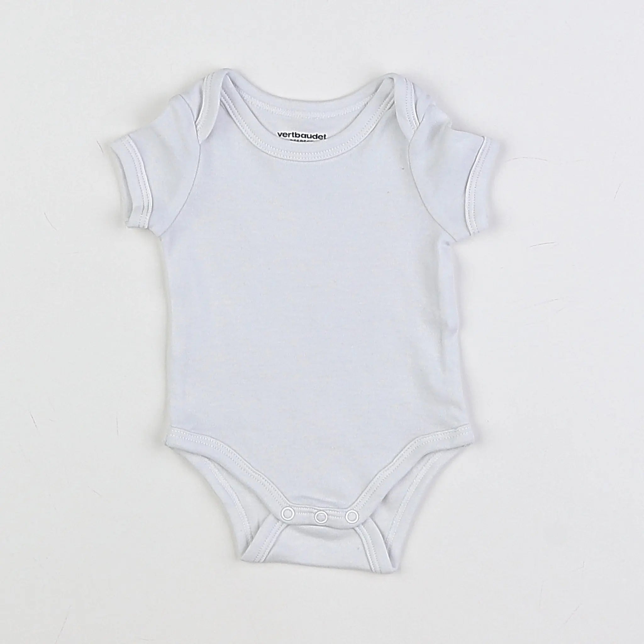 Vertbaudet - body blanc - 1 mois