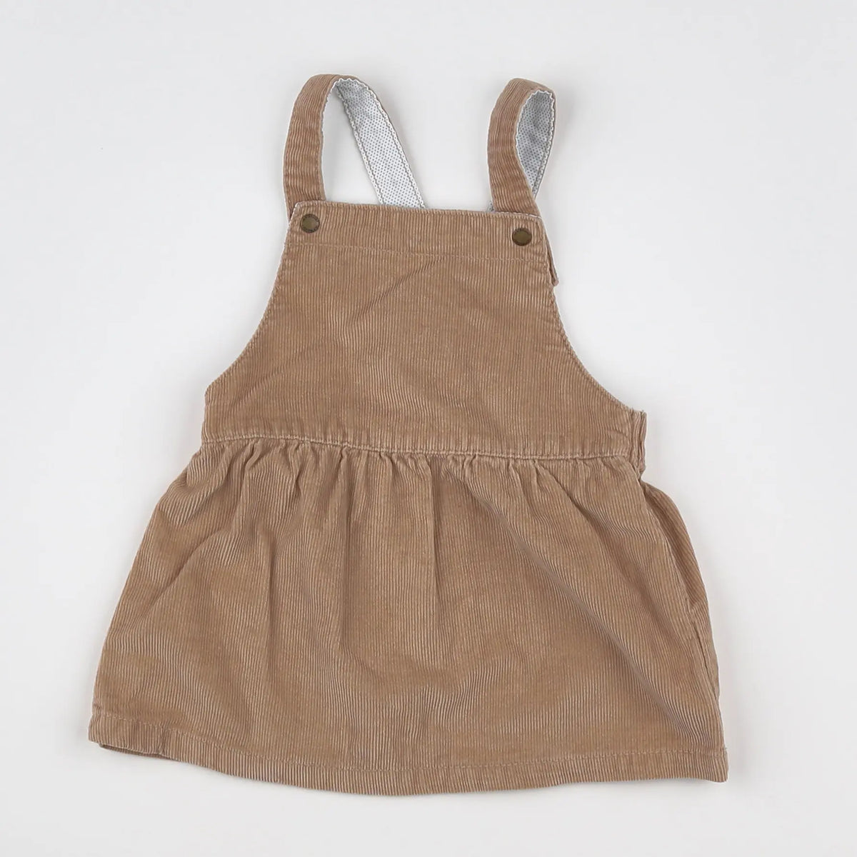 Vertbaudet - robe marron - 12 mois