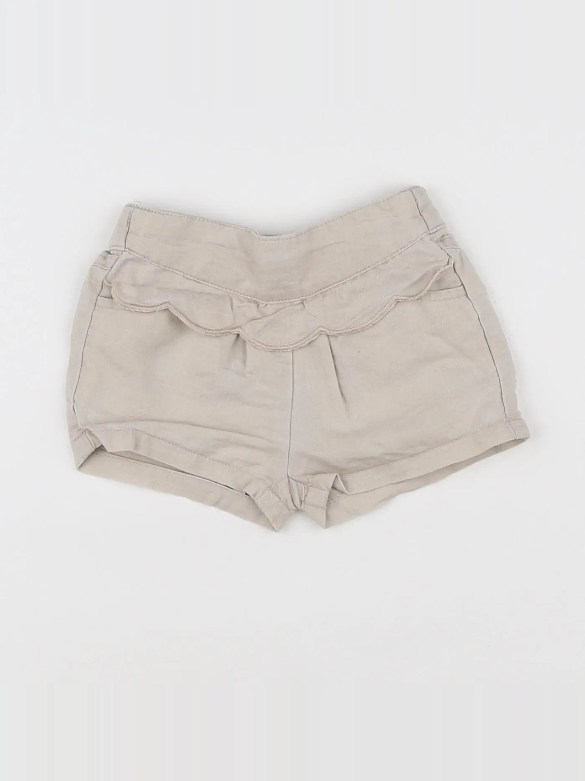 Tape à l'oeil - short beige - 6 mois
