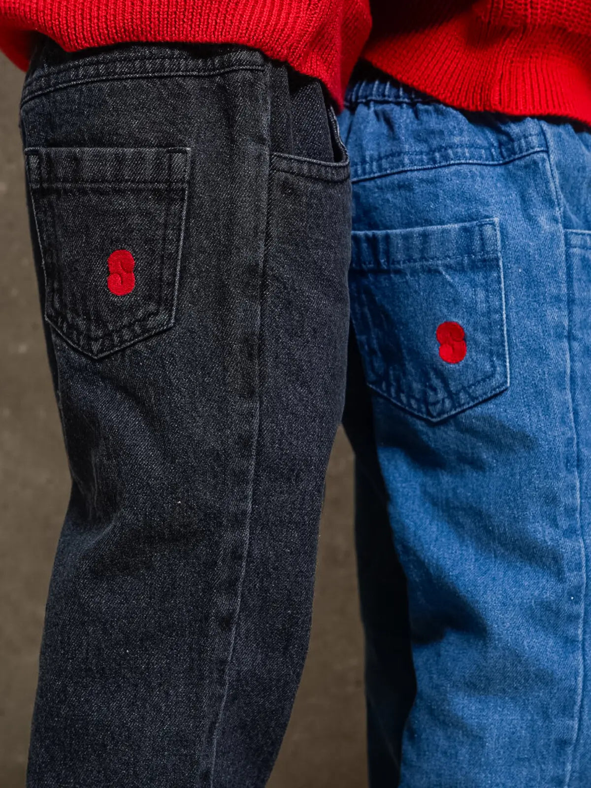 Le vrai denim Bleu