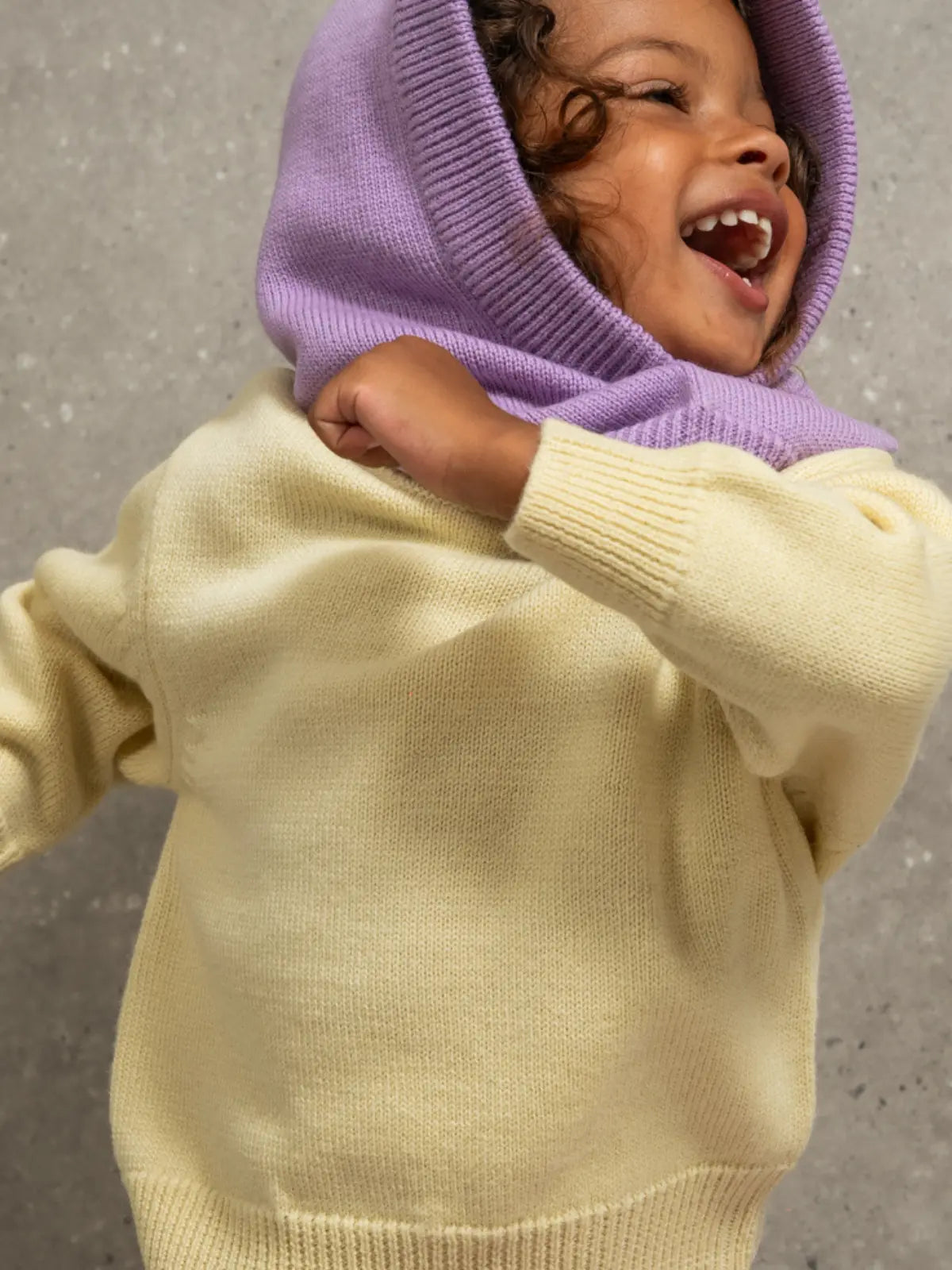 Le pull 100% laine Jaune beurre