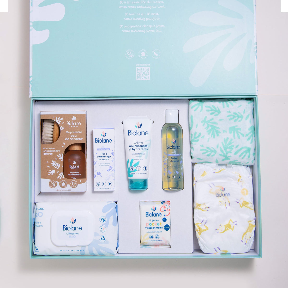 Boite coffret cadeau de naissance