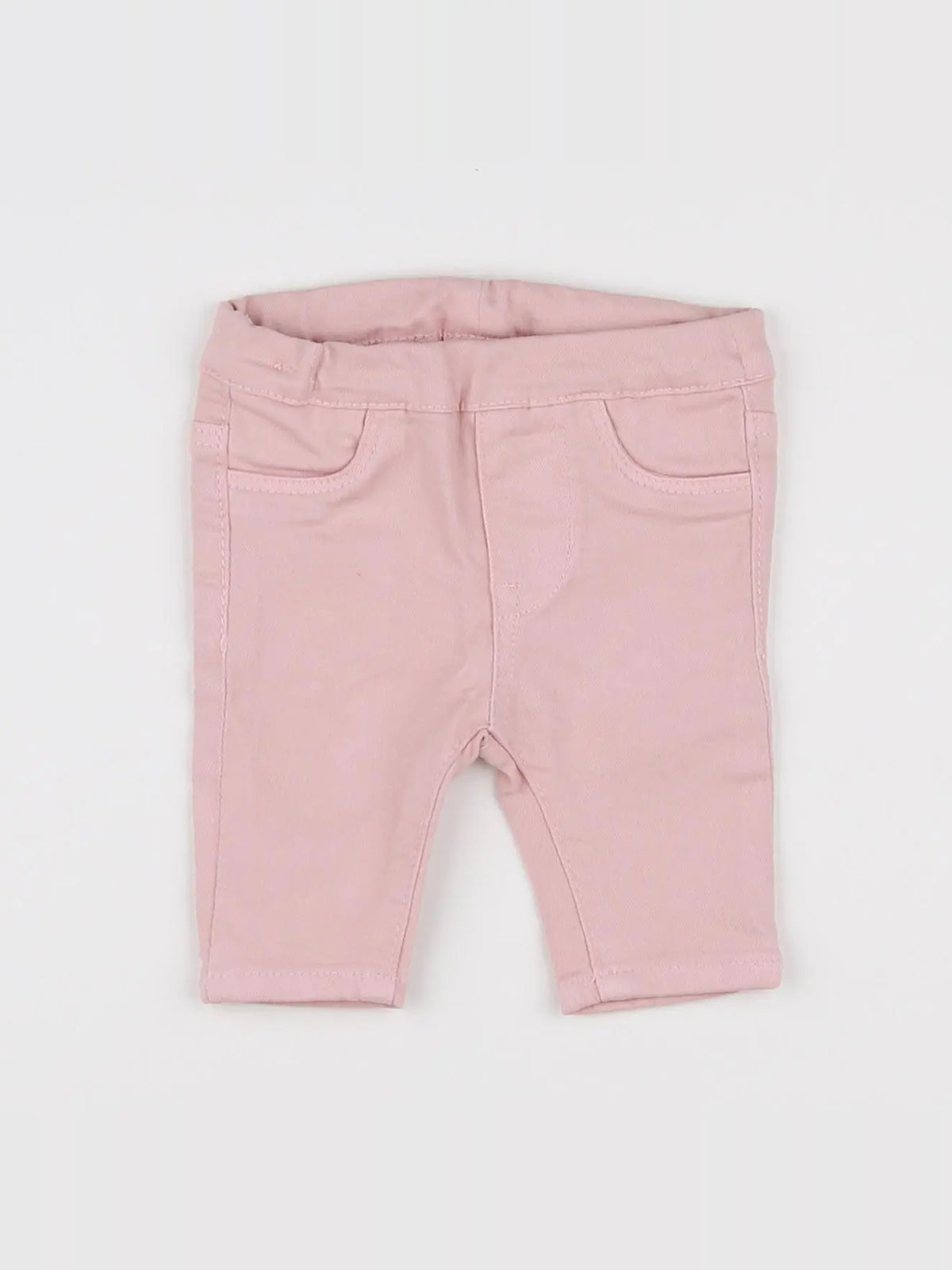 H&M - pantalon rose - 0/1 mois
