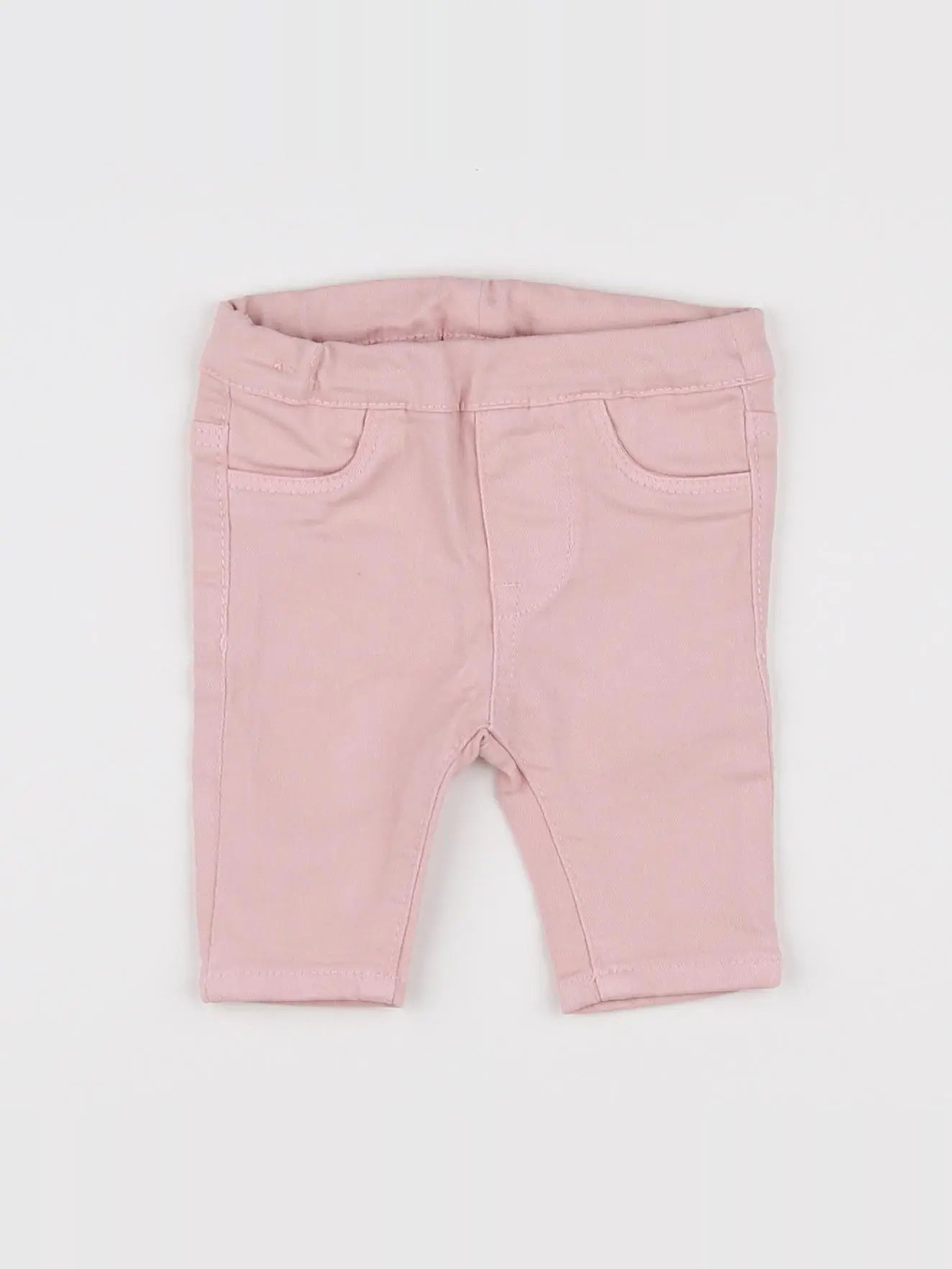 H&M - pantalon rose - 0/1 mois